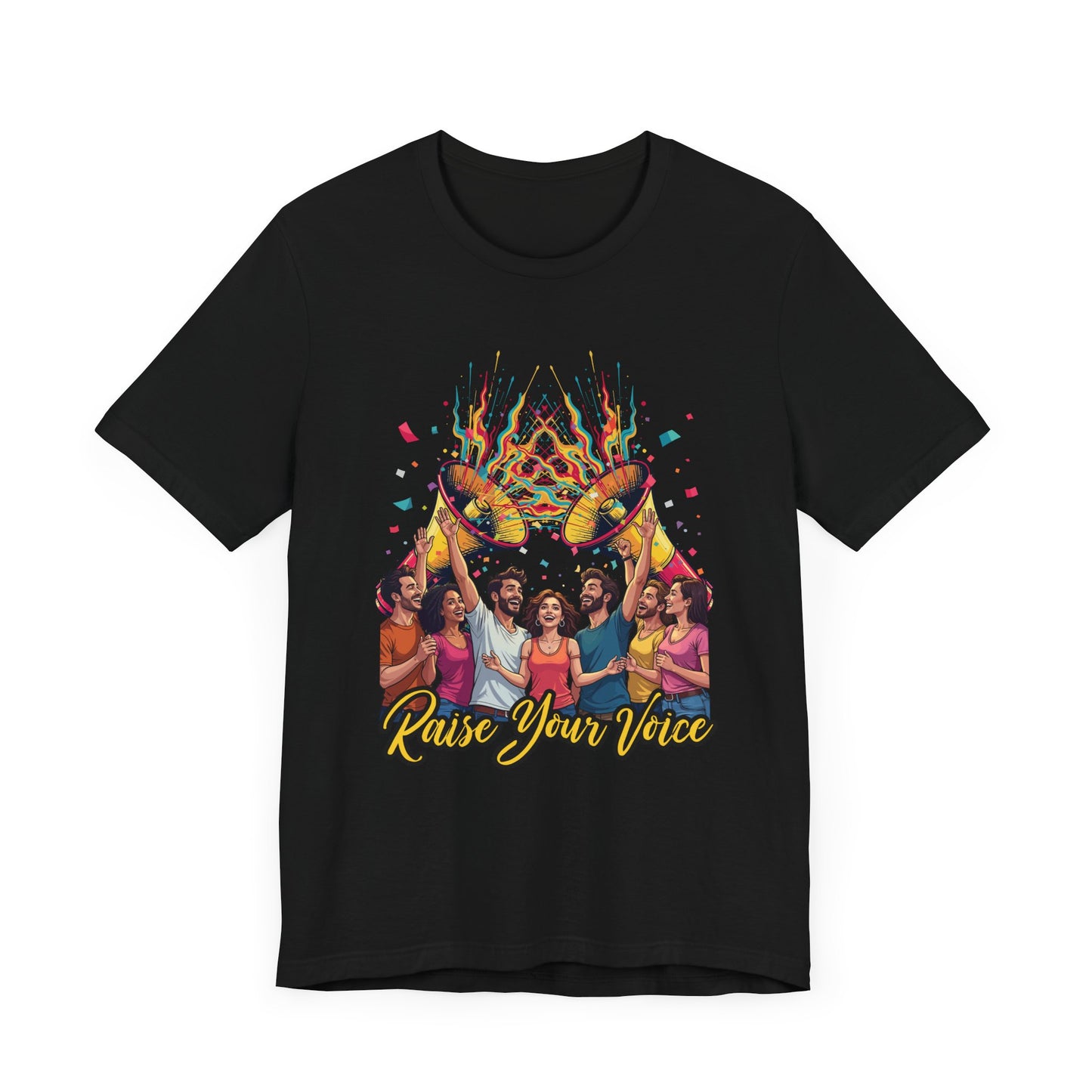Raise Your Voice Shirt Speak Up Graphic Tee for Advocates Activists and Change Seekers Who Believe in Power Through Action and Awareness