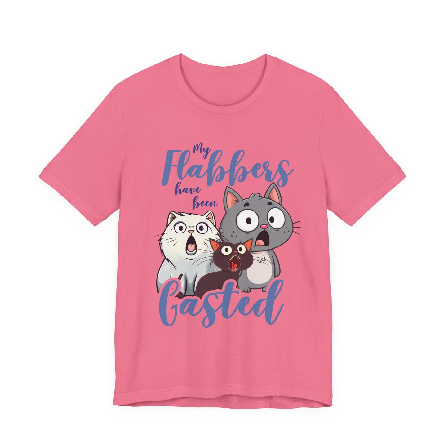 My Flabbers Have Been Gasted T-Shirt – Surprised Cats Funny Graphic
