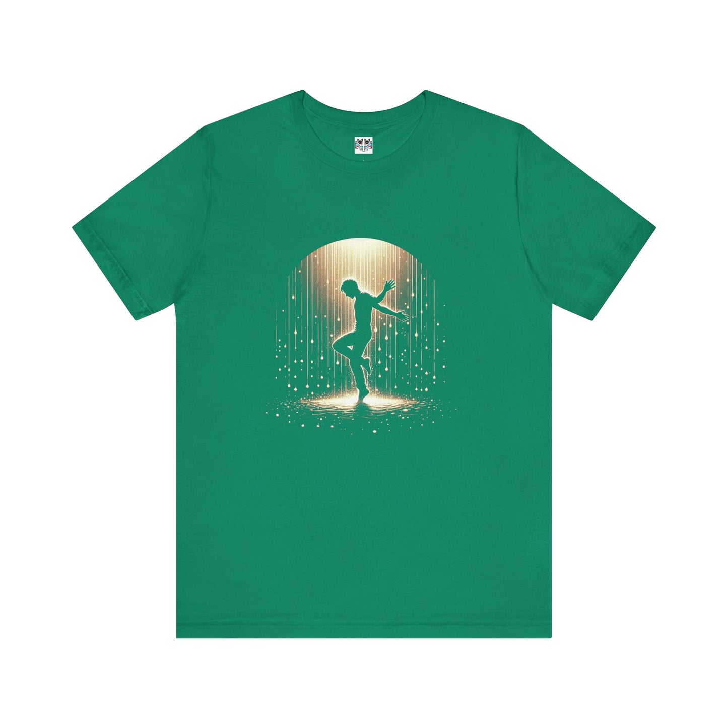 Rain and Radiance Inspiring Silhouette Dance Through the Storm T-Shirt