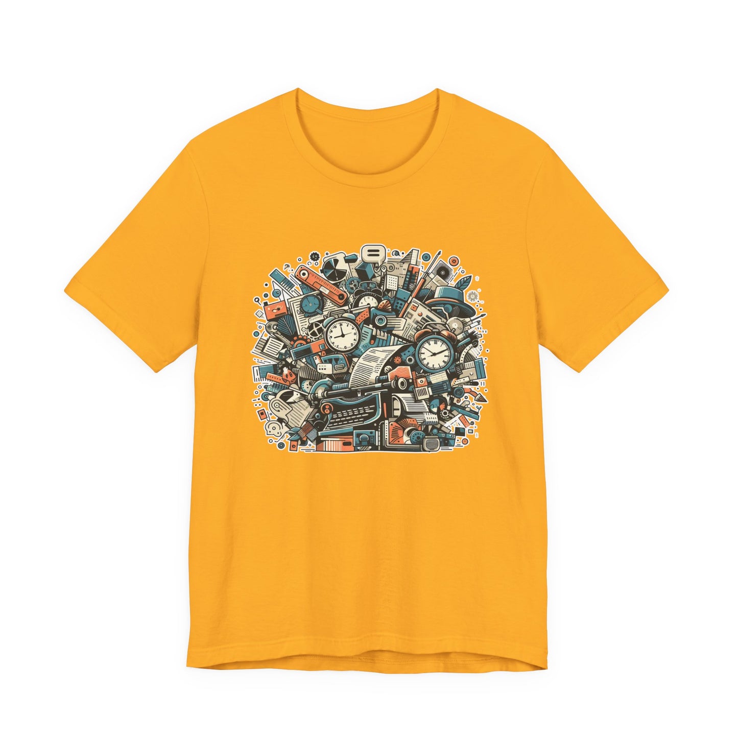 Urban Overload: Crowded Objects T-Shirt