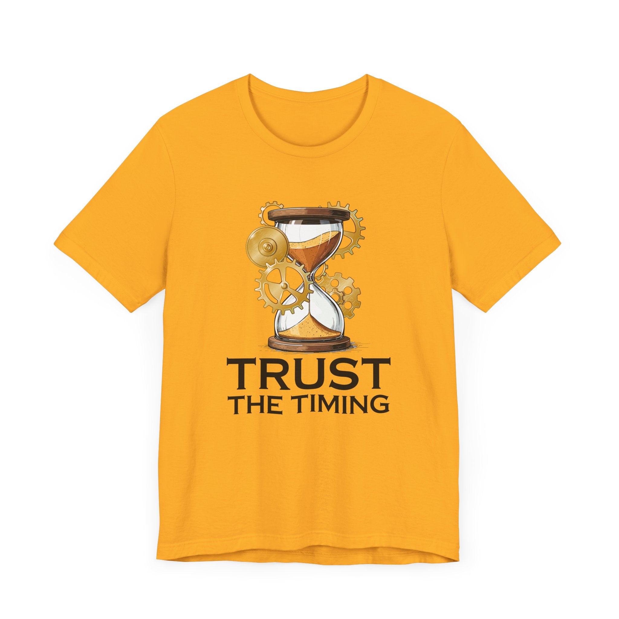 Trust the Timing Manifestation Tee for People Who Know the Universe Is on Schedule Even When Their Plans Feel Slightly Delayed