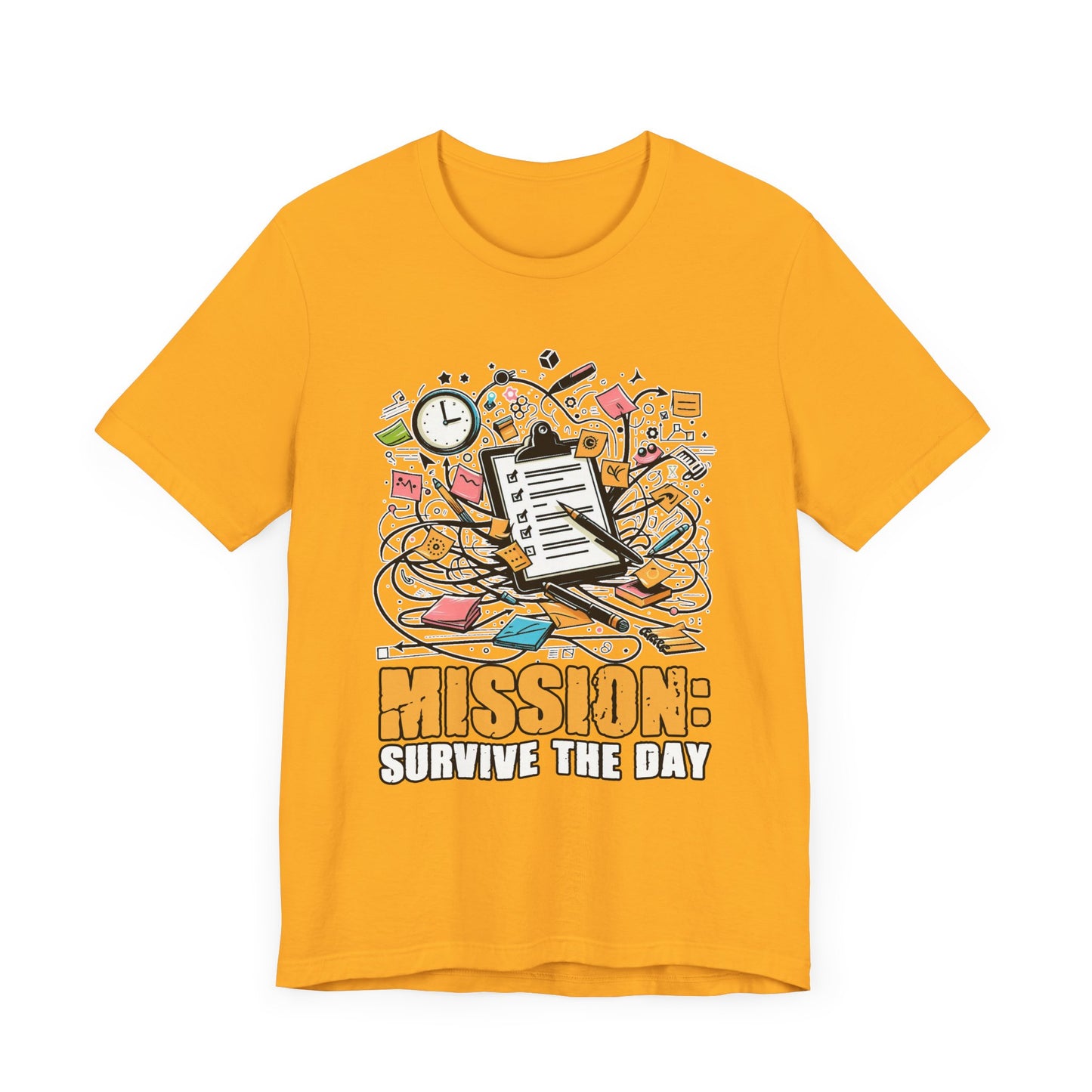Chaos Coordinator- Mission to Survive | Task List Graphic T-Shirt