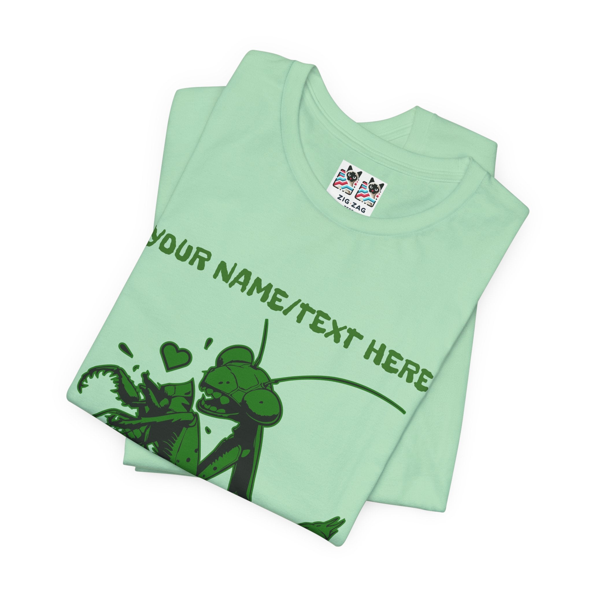 Custom T-Shirt - Thanks for a Good Time T-Shirt – Playful Grasshopper Eating Male Graphic Tee