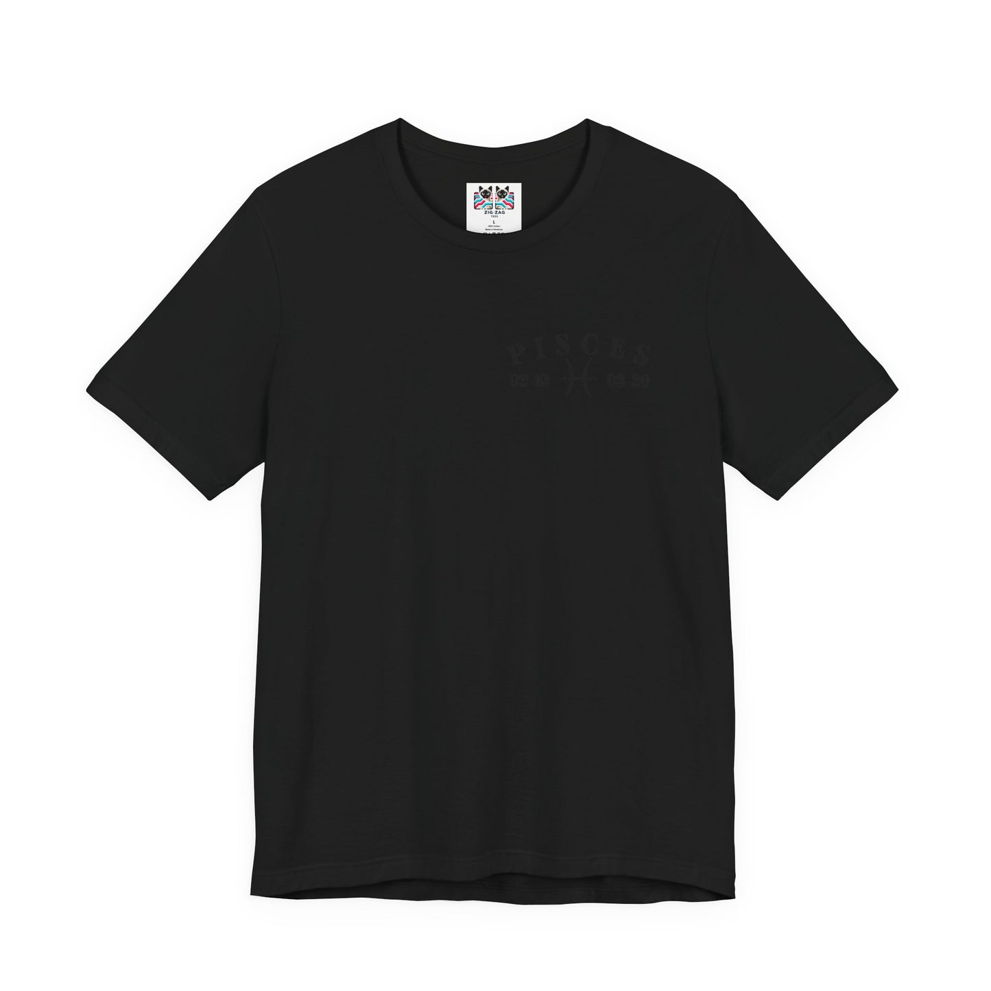 Pisces Constellation & Floral Zodiac T-Shirt – February 19 to March 20