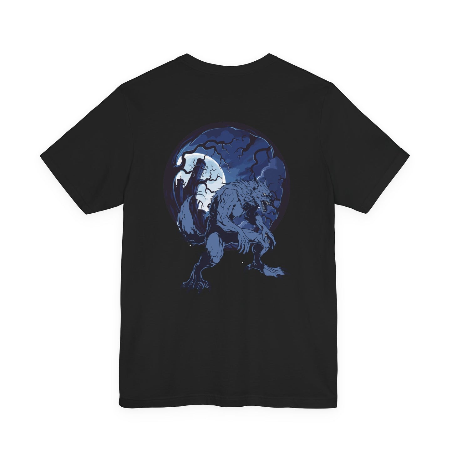 The Werewolf Full Moon Forest Howling Horror T-Shirt