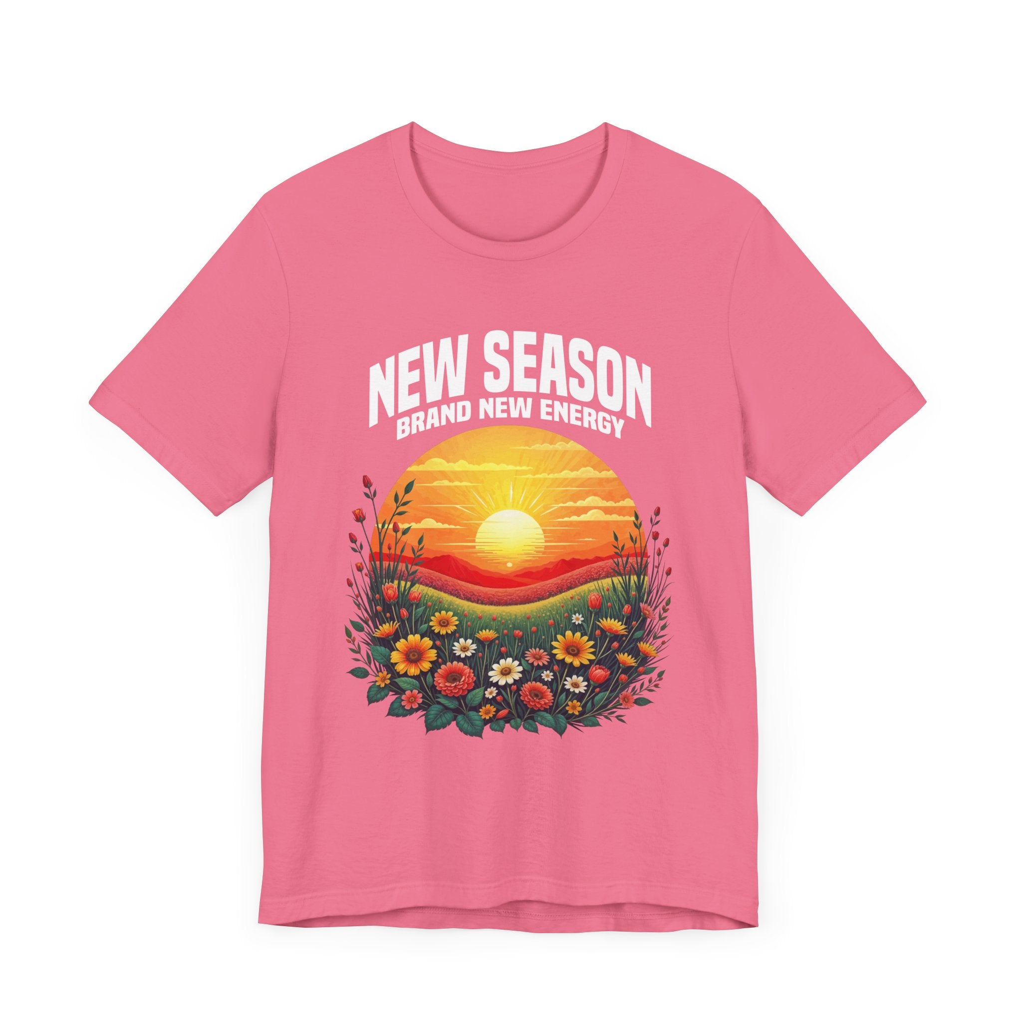 New Season New Energy Tee, Fresh Start Shirt, Spring Reset Top, Personal Growth Tee, Motivational Mood Tee