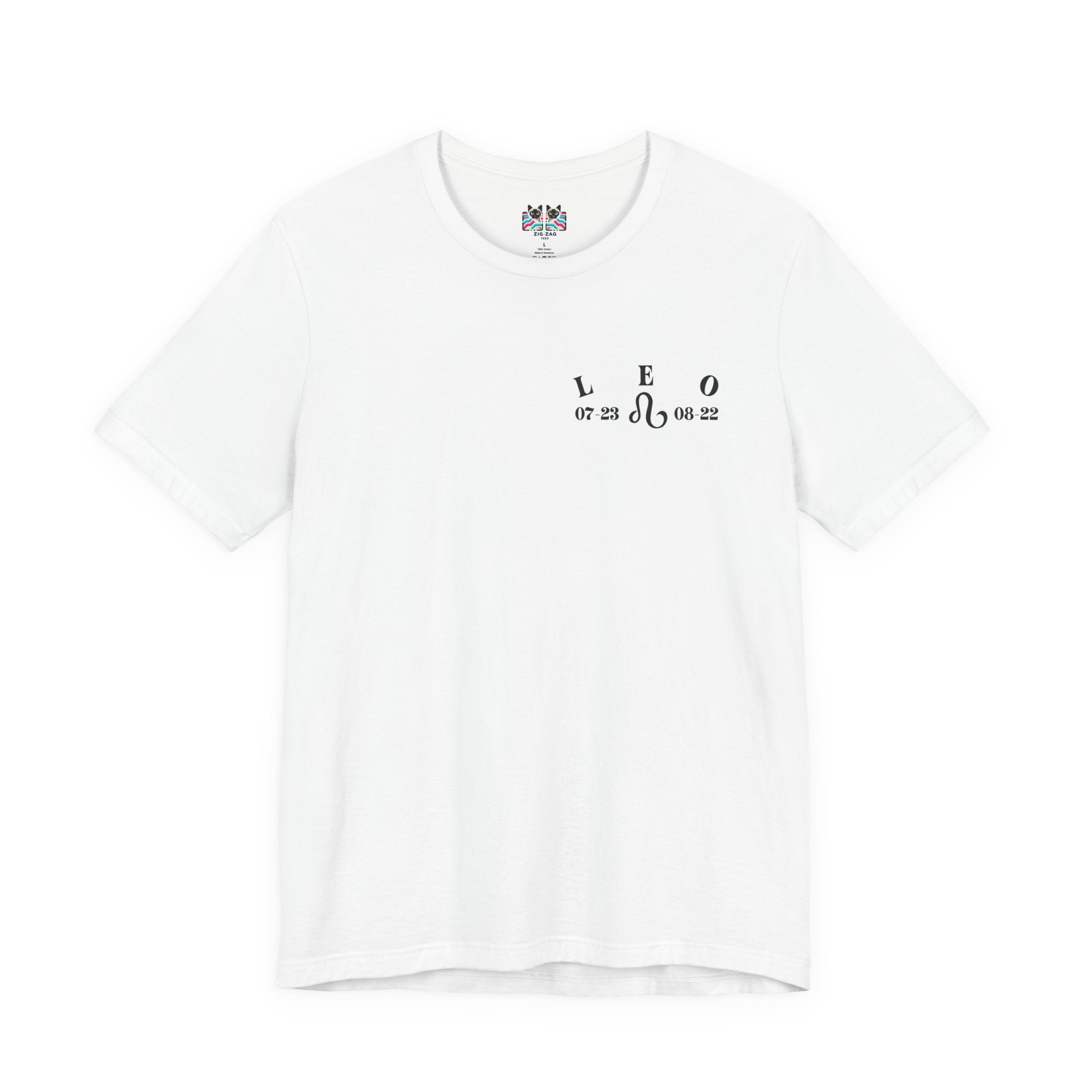 Leo Constellation & Floral Zodiac T-Shirt – July 23 to August 22