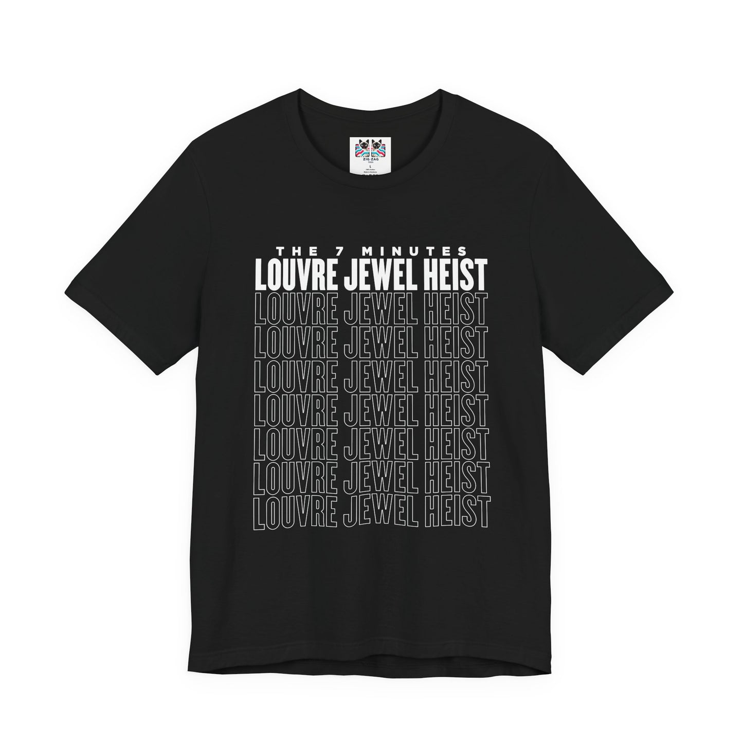 The 7 Minutes Louvre Jewel Heist – Napoleon’s Paris Getaway Tee