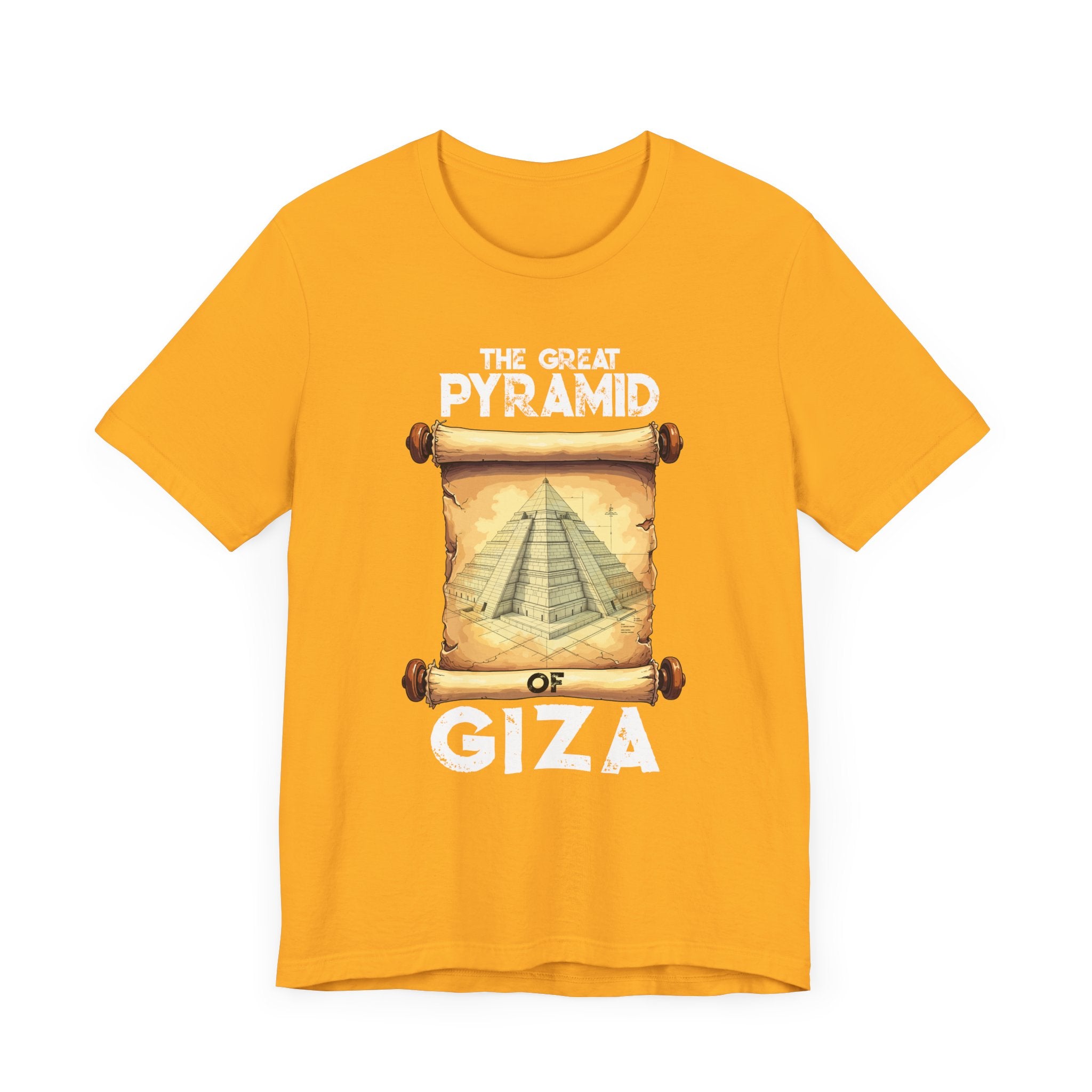 Pyramid Blueprint Tee, Ancient Design Shirt, Egypt History Graphic Tee, Architectural Genius Top, Cultural Heritage Gift