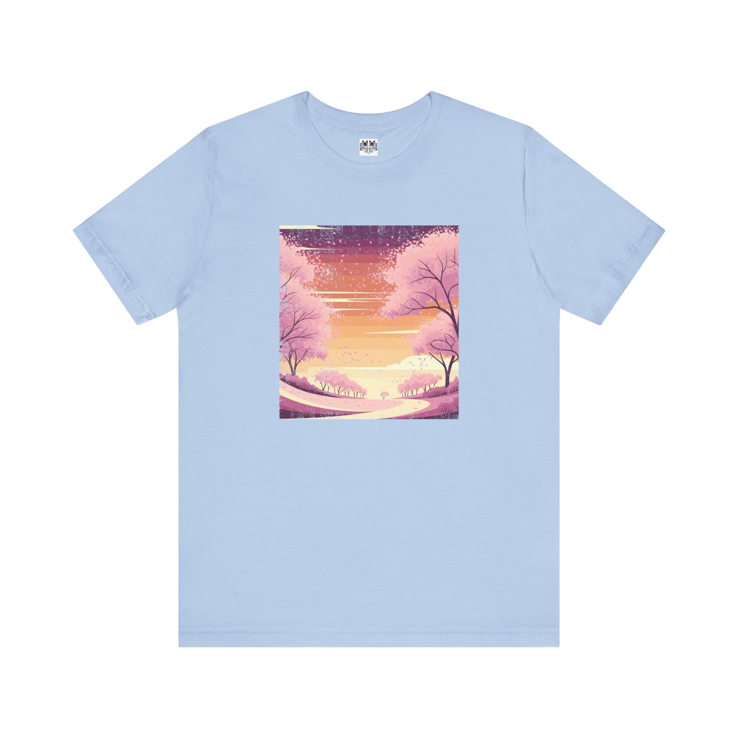 Spring Whispers Pastel Graphic T-Shirt