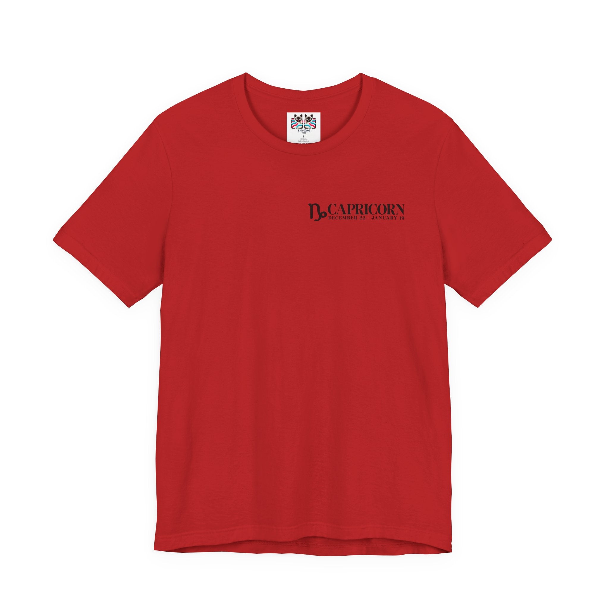 Capricorn Zodiac T-Shirt – Sturdy, Strong and Always Moving Forward Earth Element
