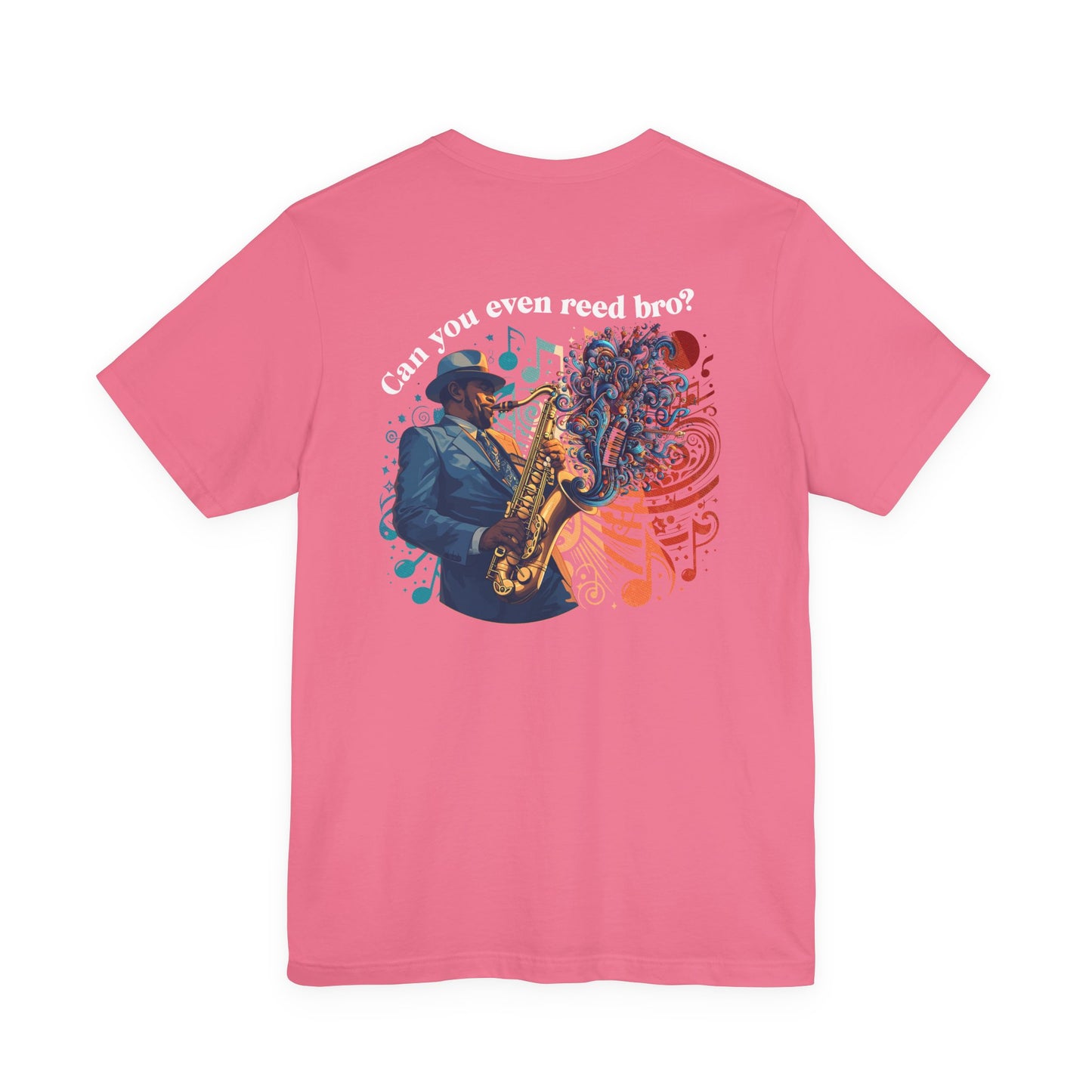 Reed My Lips Saxophone T-Shirt | Funny Jazz Musician Tee