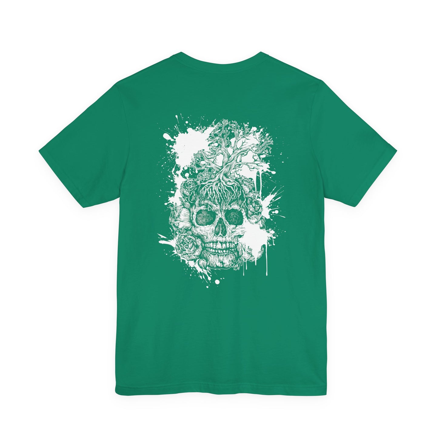 Dark Forest Spirit Skull Tree Horror T-Shirt