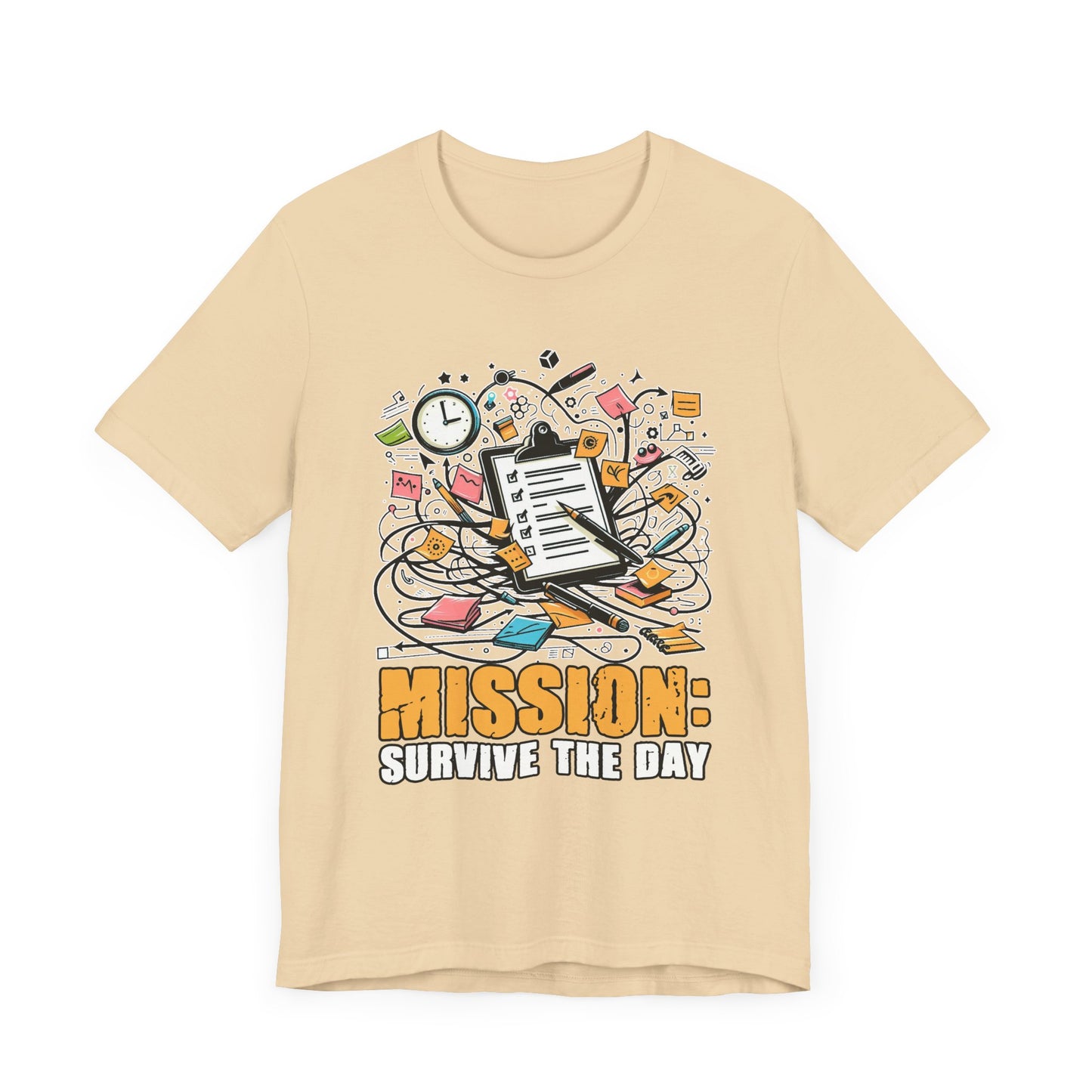 Chaos Coordinator- Mission to Survive | Task List Graphic T-Shirt