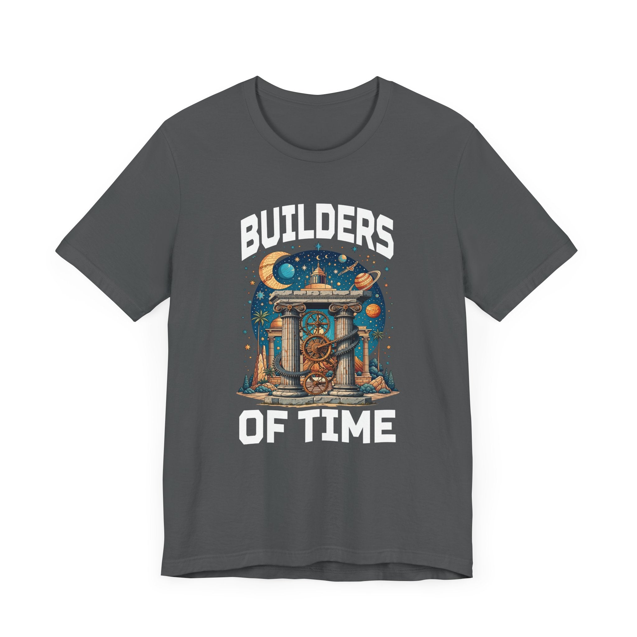 The Builders of Time Tee, Historical Achievement Shirt, Ancient Engineer Graphic, Civilization Creators Top, Legacy Gift