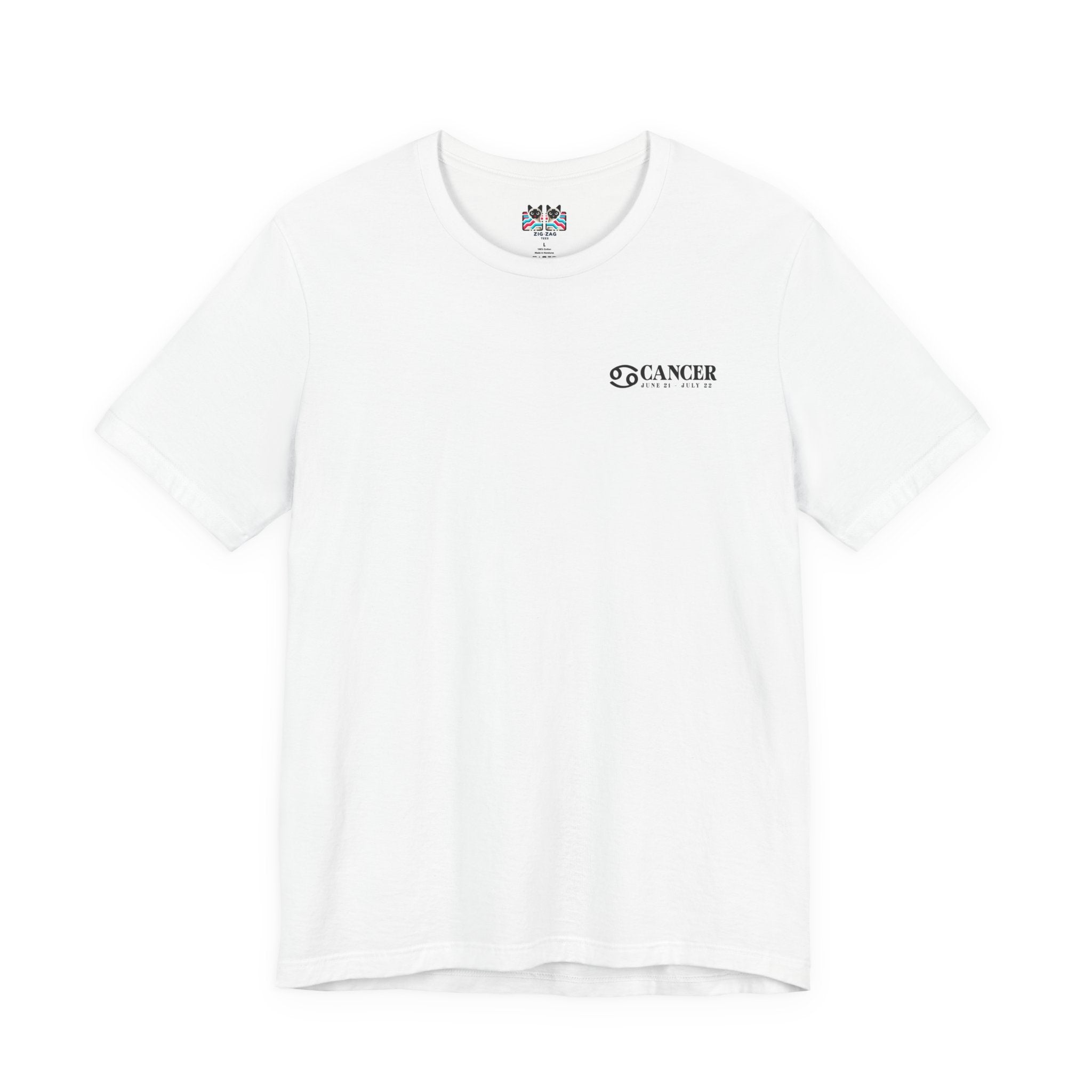 Cancer Zodiac T-Shirt – Sensitive Inside, Strong Outside with Water Element