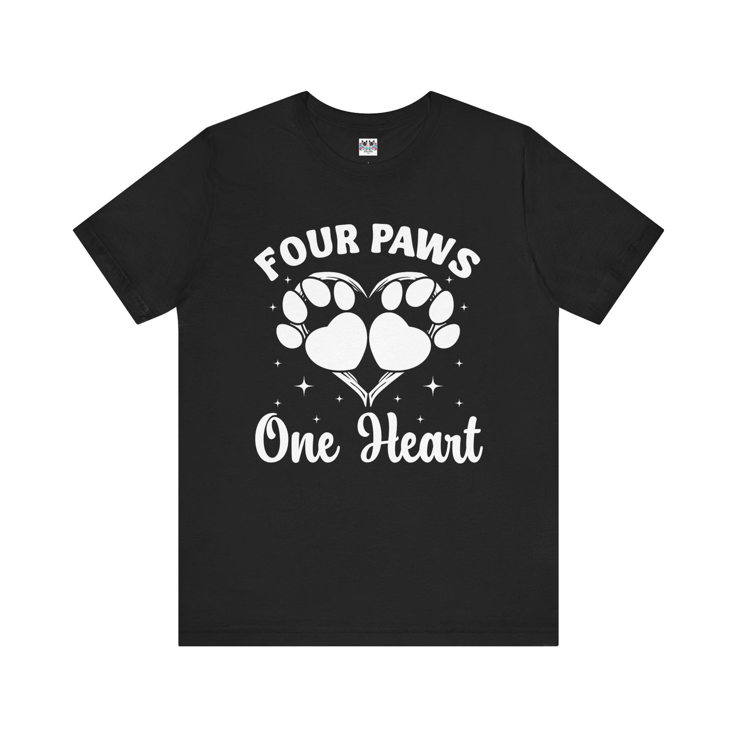 Four Paws, One Heart T-Shirt