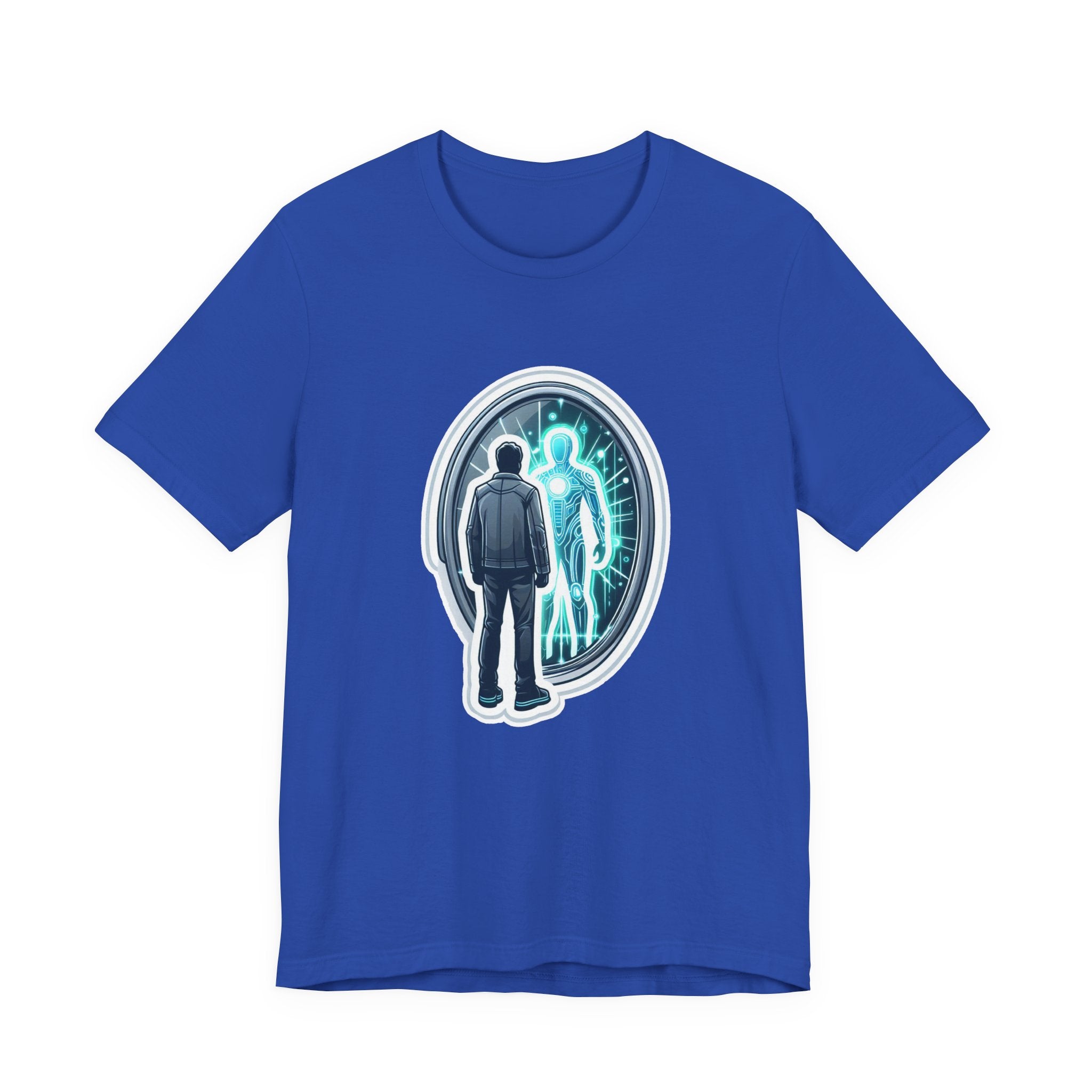 The Other Me is Winning Tshirt – Digital Mirror Reflection Graphic