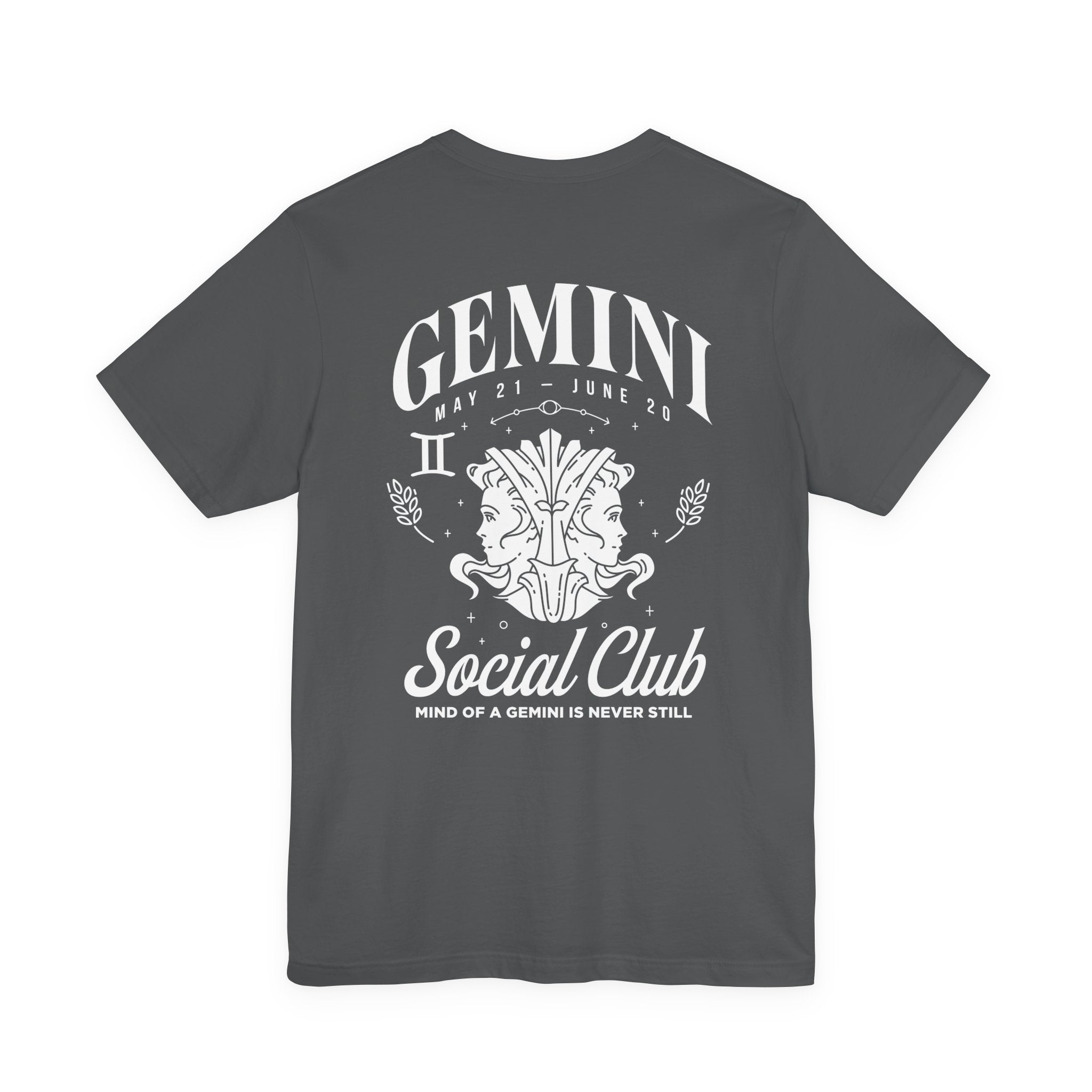 Gemini Social Club T-Shirt – Mind of the Gemini Is Never Still