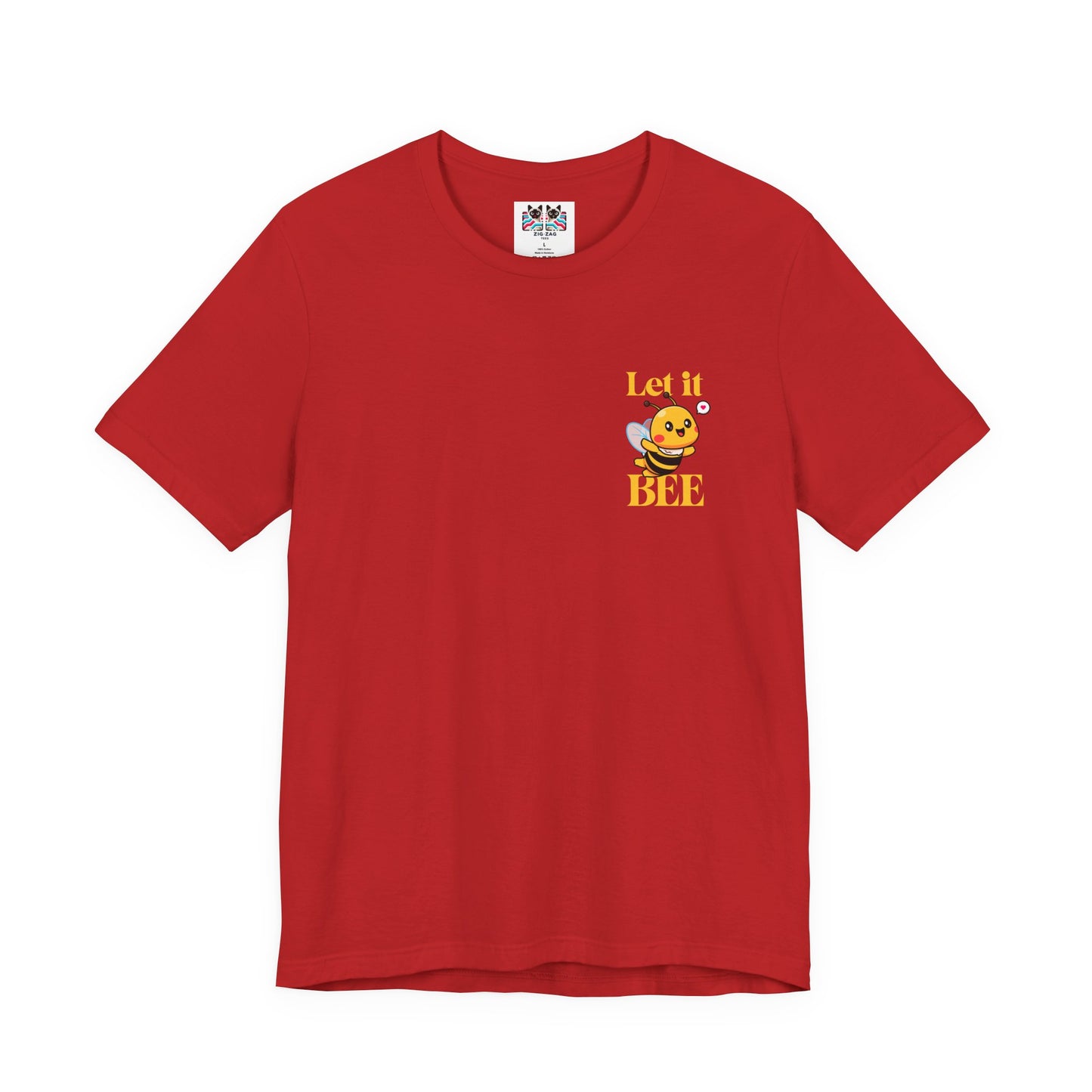 Let It Bee Happy Flying Bee T-Shirt