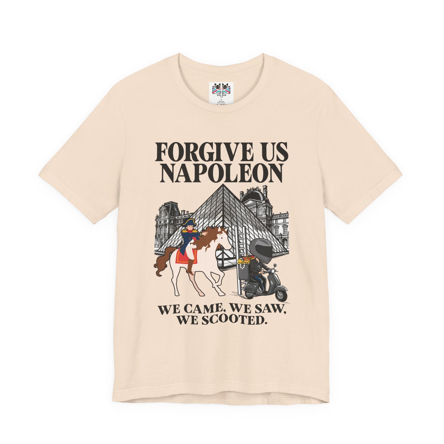 Forgive Us Napoleon – Louvre Museum Heist Tee