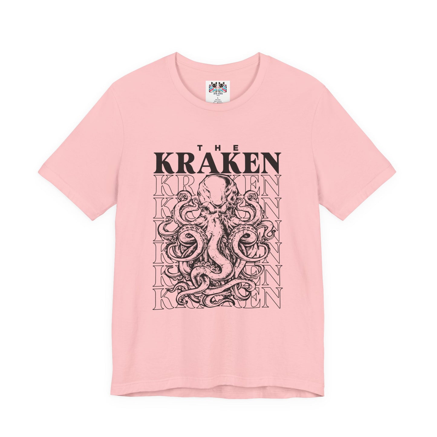 The Kraken Sea Monster Ship Attack T-Shirt