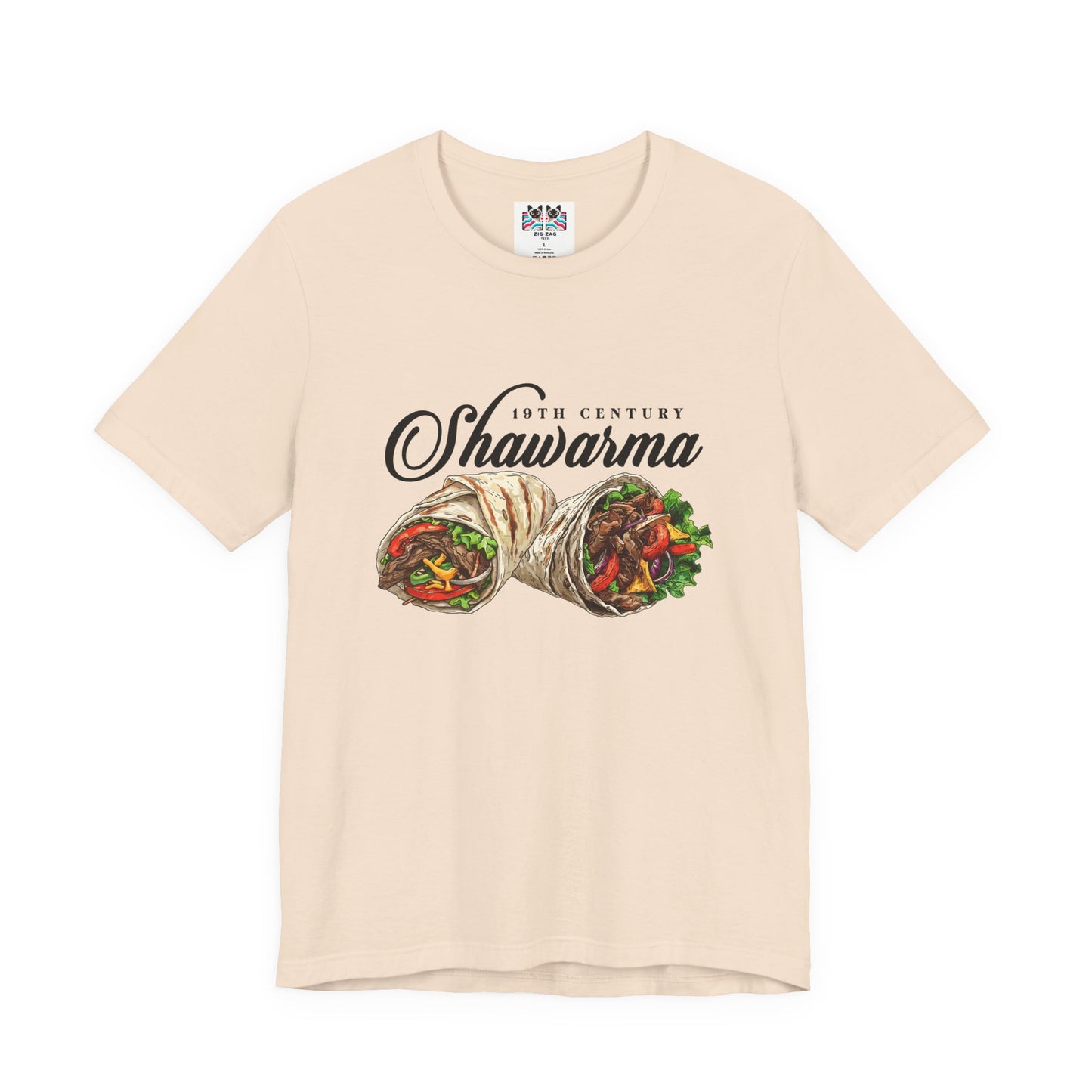The Classic Shawarma 19th Century Tshirt – Middle Eastern Culinary Icon