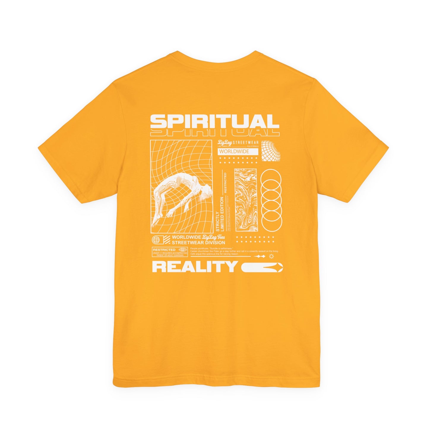 ZigZag Spiritual Reality Worldwide Streetwear T-Shirt