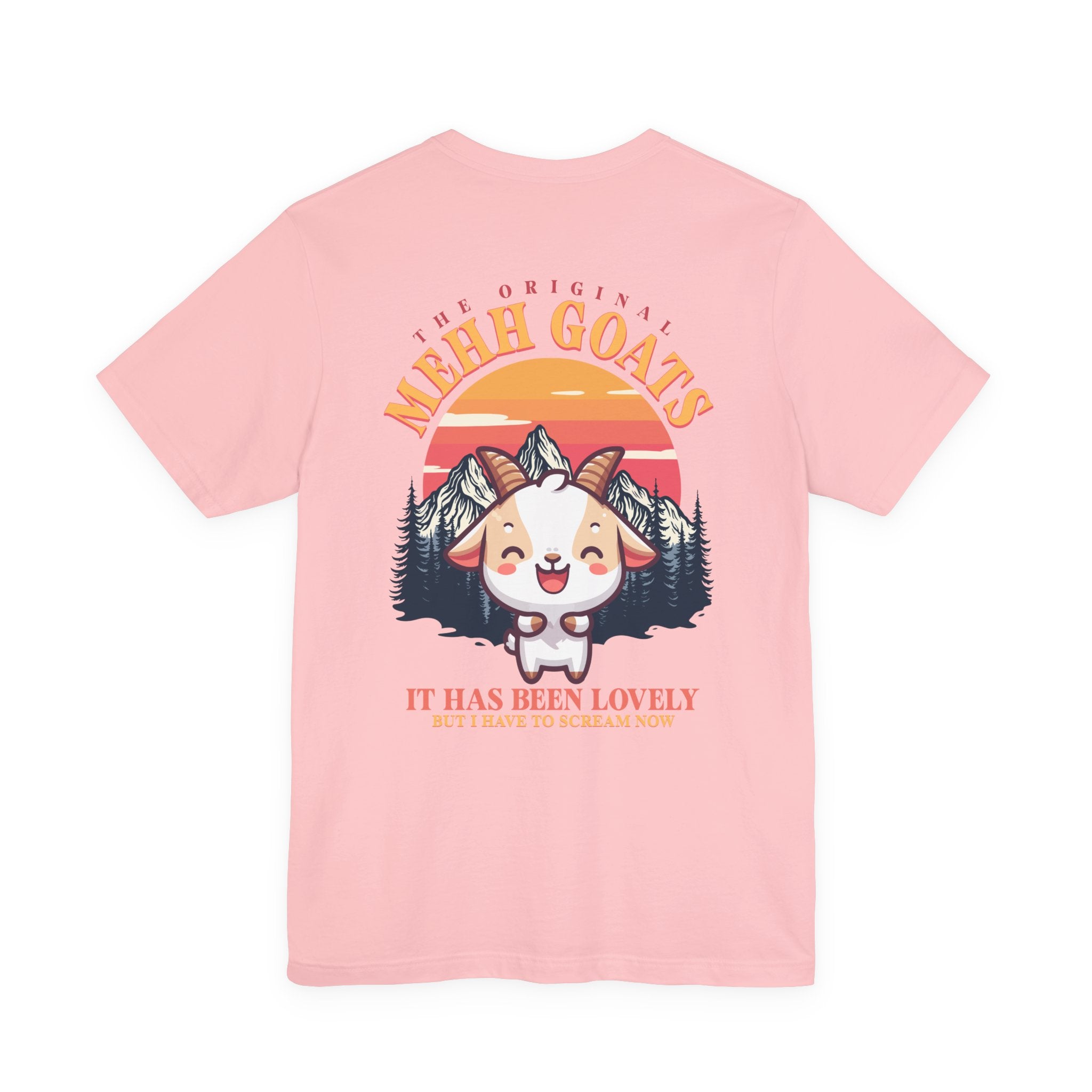 The Original MEHH GOATS Happy Laughing Goat T-Shirt
