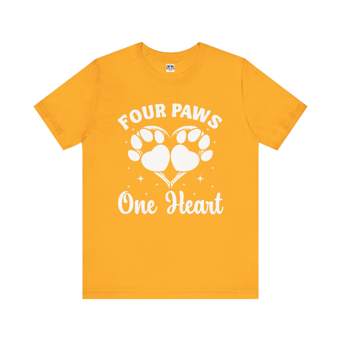 Four Paws, One Heart T-Shirt