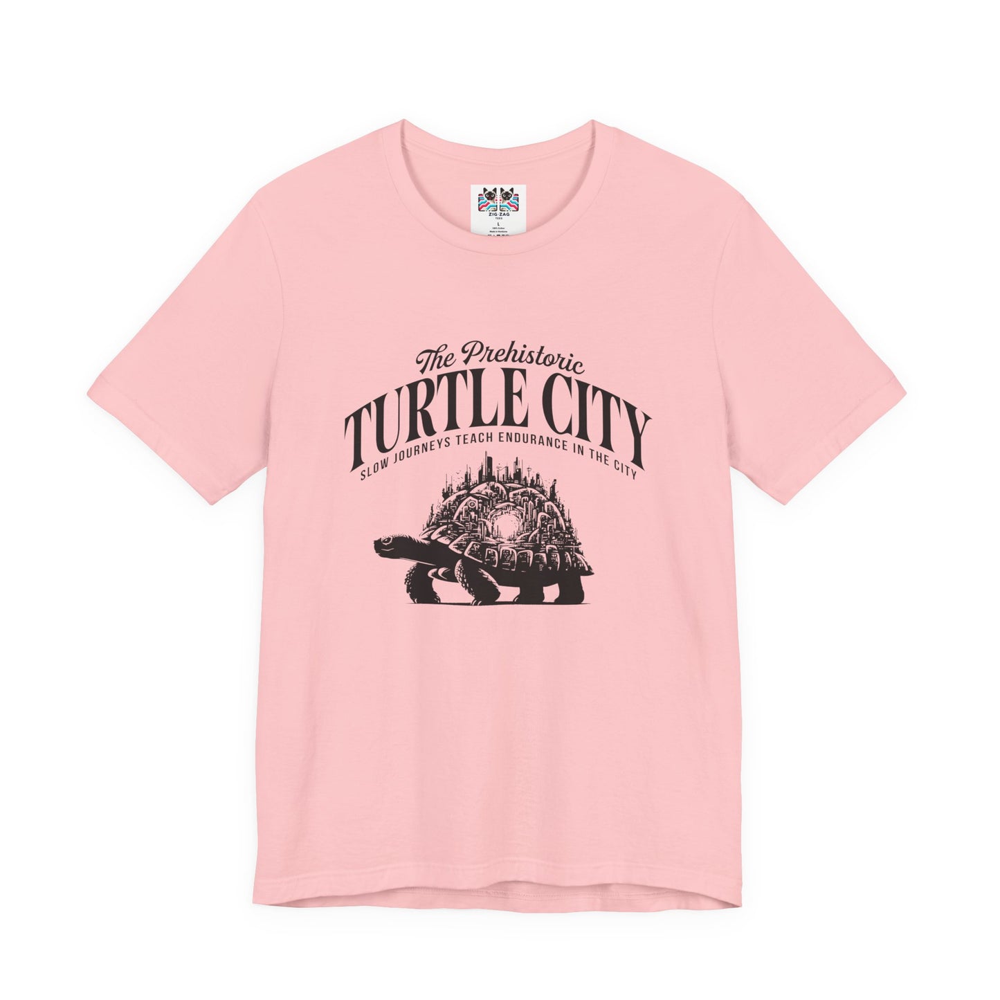 The Prehistoric Turtle City Tshirt – Slow Journeys Teach Endurance