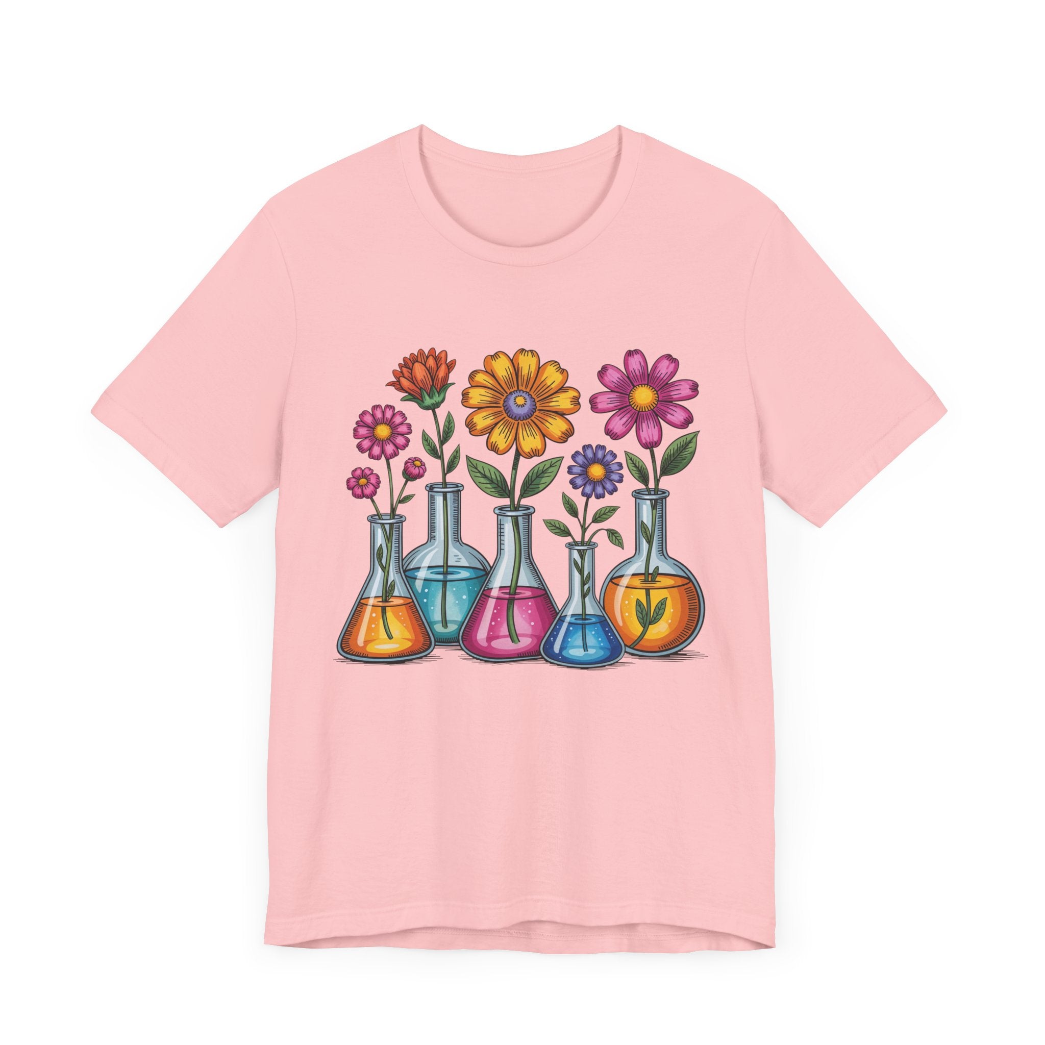 Chemistry Flower Power Shirt – Botanical Science Graphic Tee