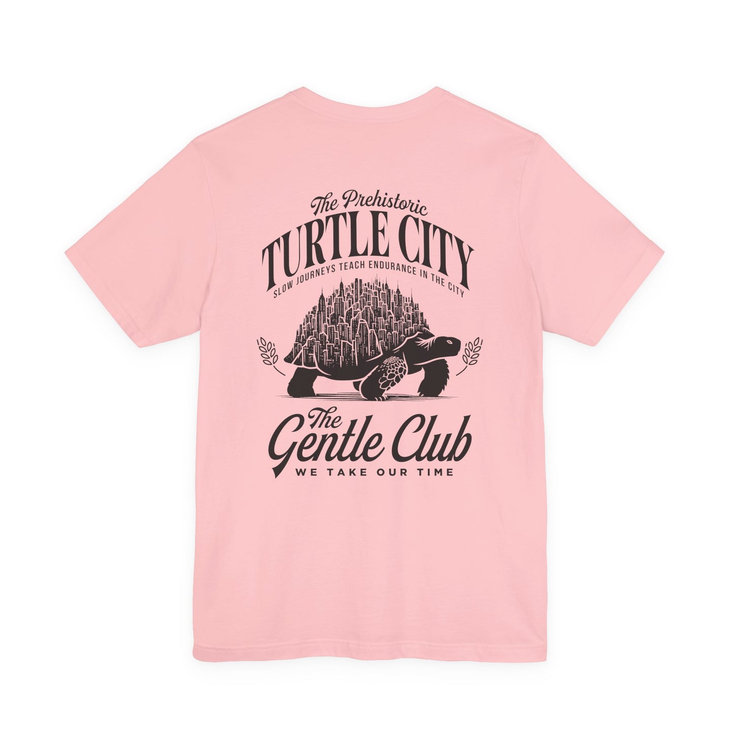The Prehistoric Turtle City Tshirt – Slow Journeys Teach Endurance