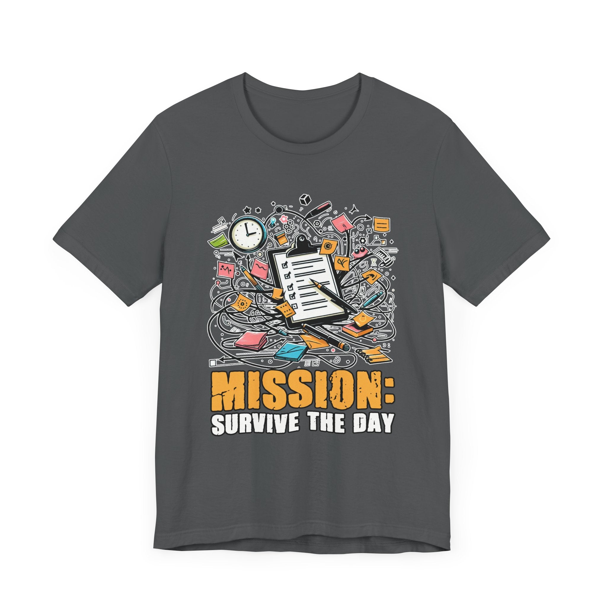 Chaos Coordinator- Mission to Survive | Task List Graphic T-Shirt