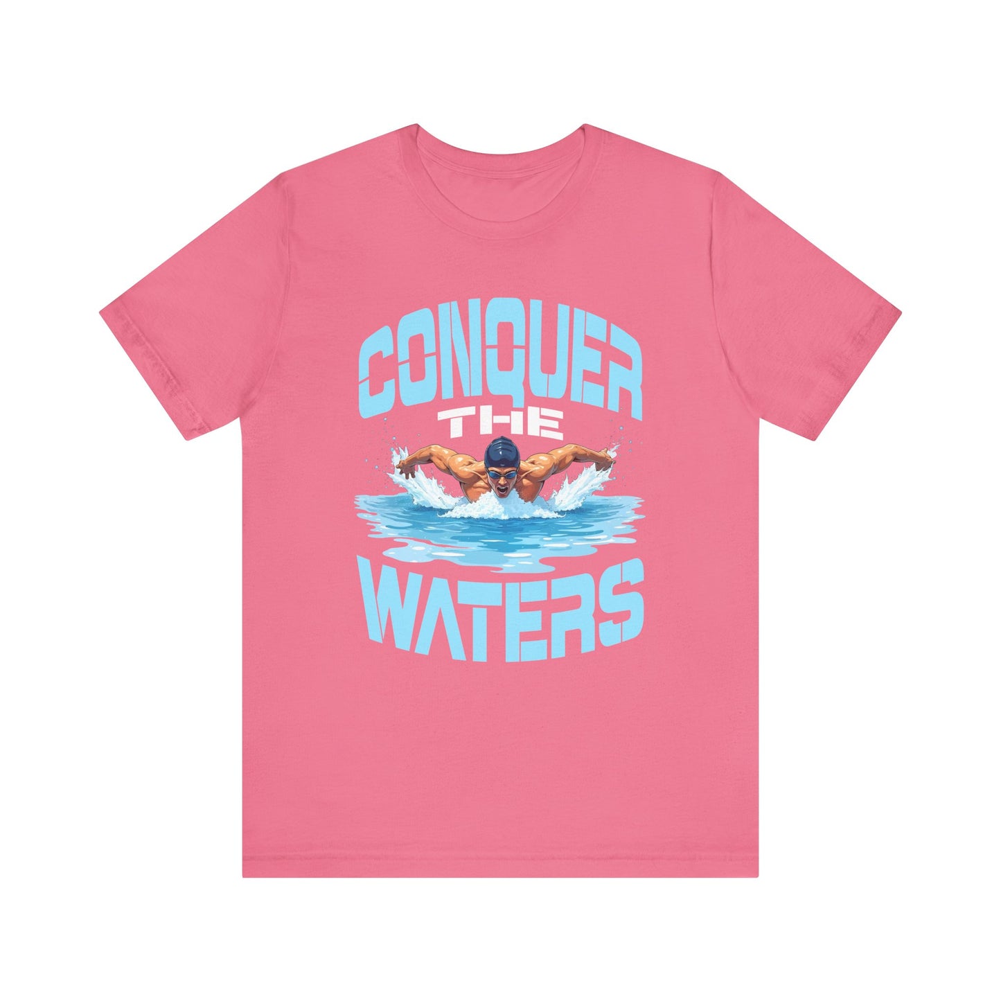 Wave Breaker Surf Graphic Tee for Ocean Lovers Who Ride the Storm Charge the Current and Live for the Thrill of the Drop