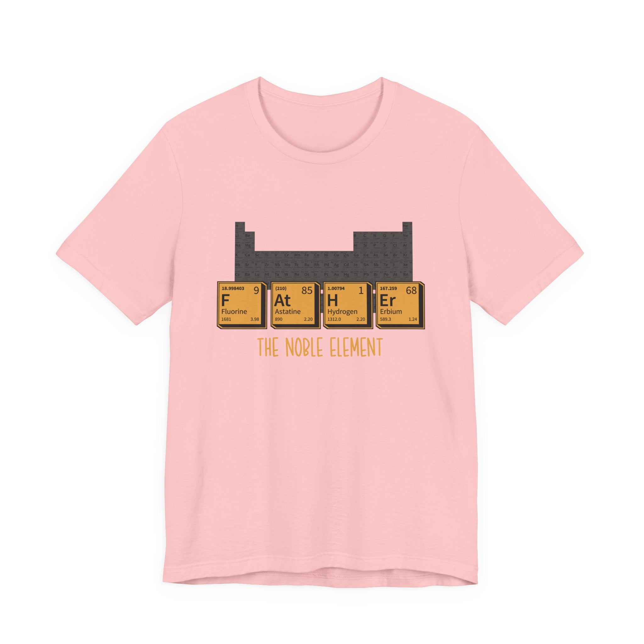 Funny Periodic Table T-Shirt – F At H Ar The Nobel Element Science Pun Tee