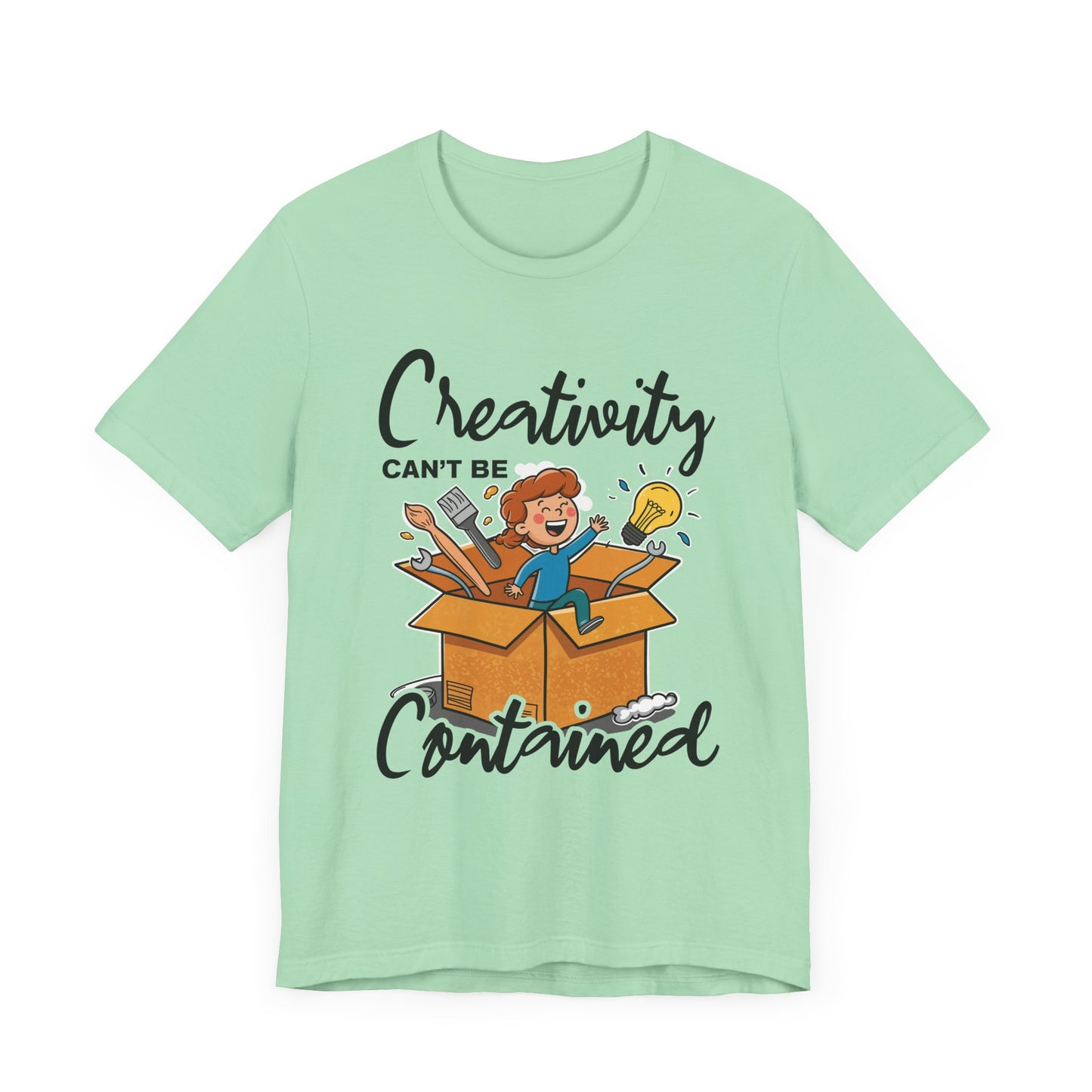 Thinking Outside the Box Tee, Innovation Mindset Shirt, Creative Problem Solver Top, Bold Idea Graphic Tee, Genius Gift