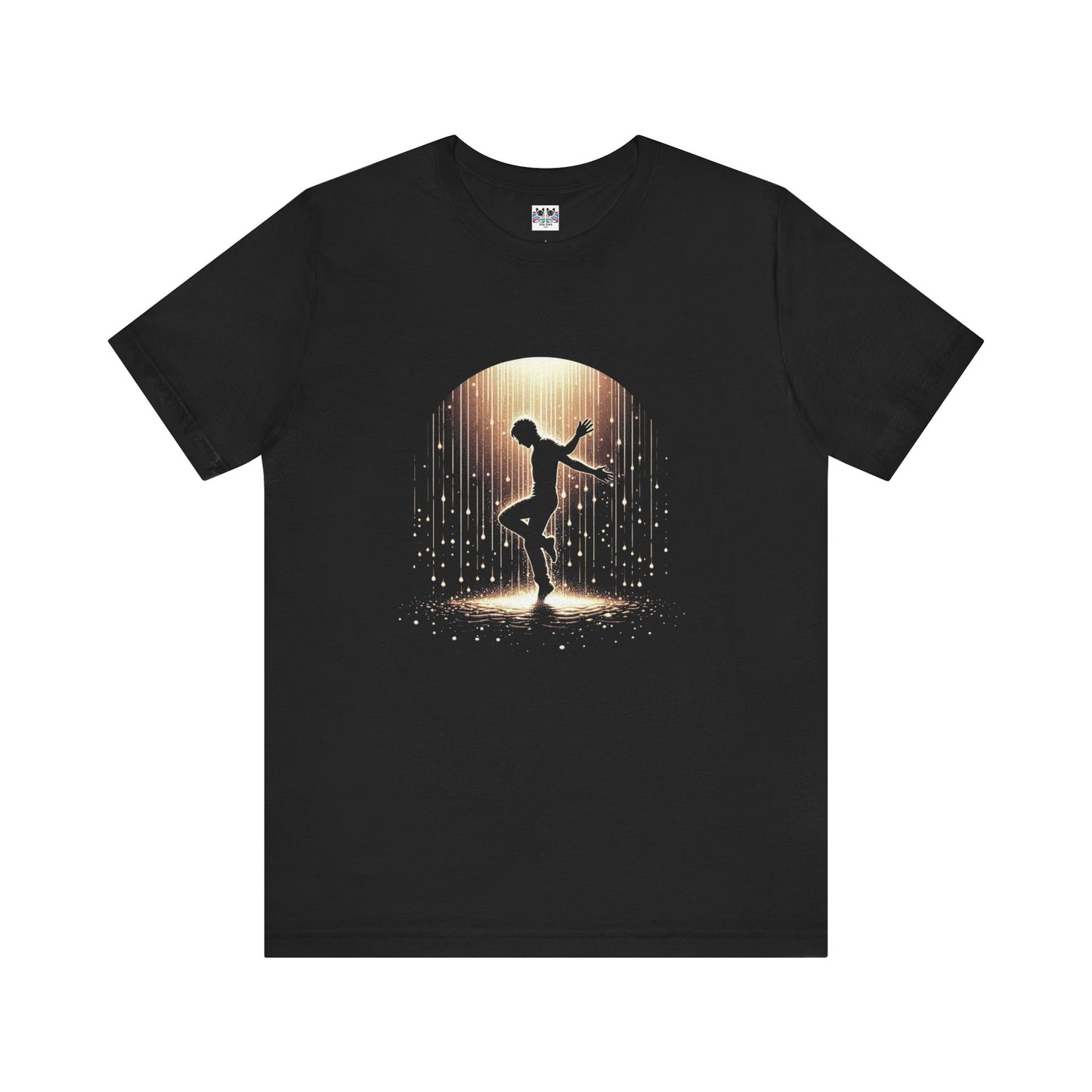 Rain and Radiance Inspiring Silhouette Dance Through the Storm T-Shirt