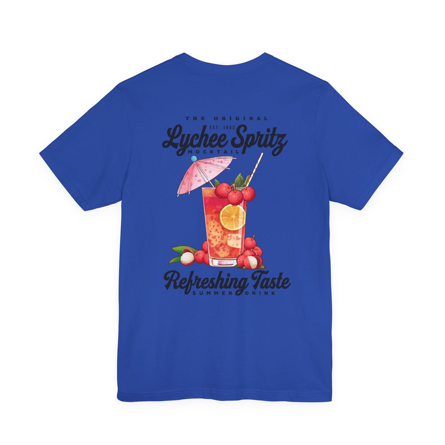 Lychee Spritz Mocktail T-Shirt – Featuring Refreshing Summer Drink Graphic
