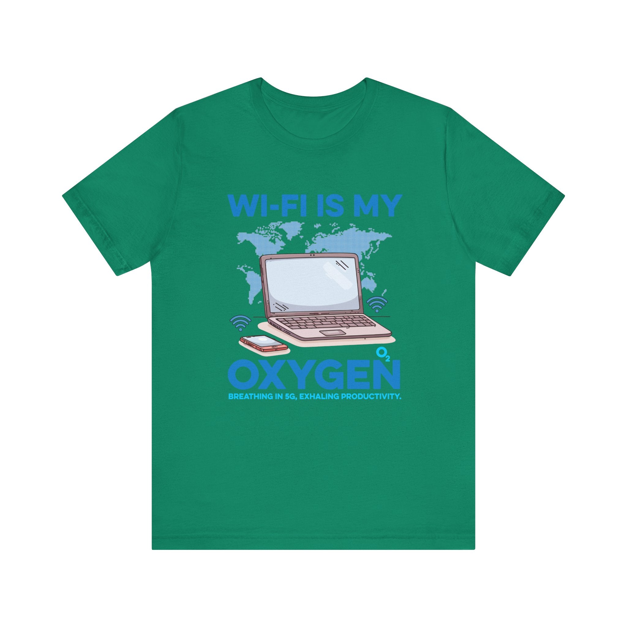 Wi Fi is My Oxygen Official Graphic Statement Tee for Bold Minds, Modern Thinkers, and Everyday Expression Everywhere
