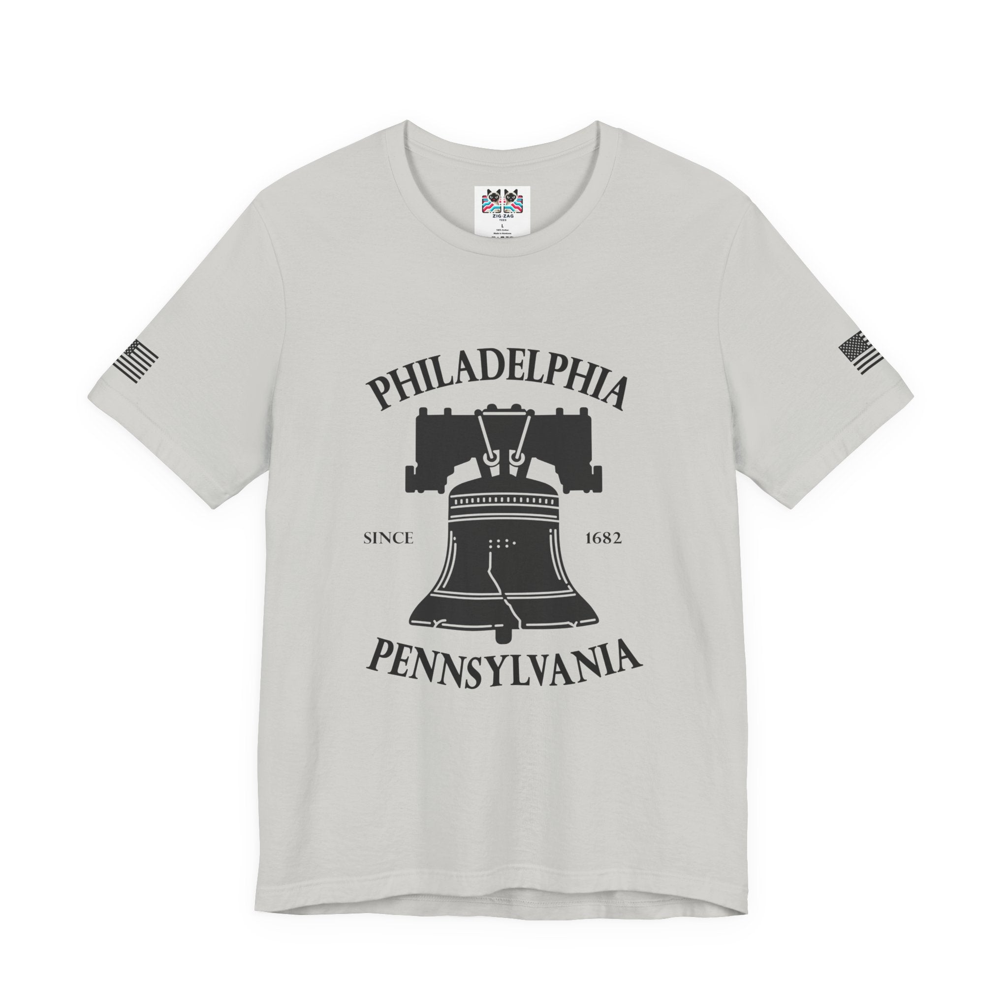 Philadelphia Pennsylvania Since 1682 T-Shirt – Liberty Bell Graphic Tee