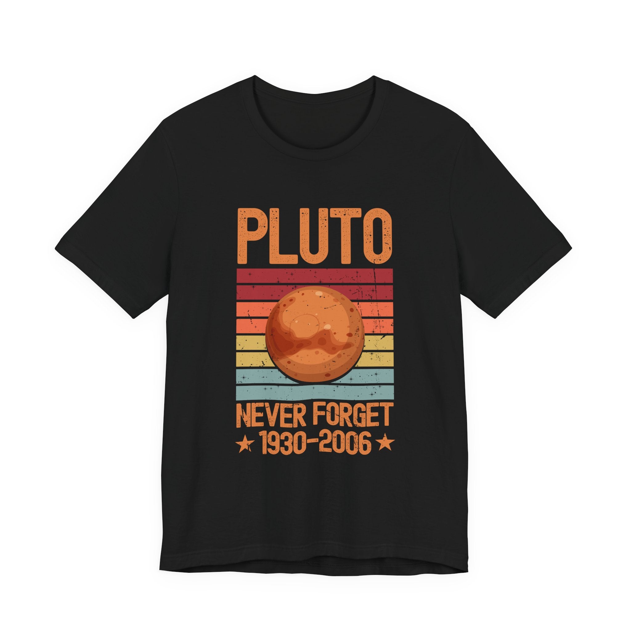 Pluto Never Forget 1930–2006 T-Shirt – Retro Space Science Planet Tee