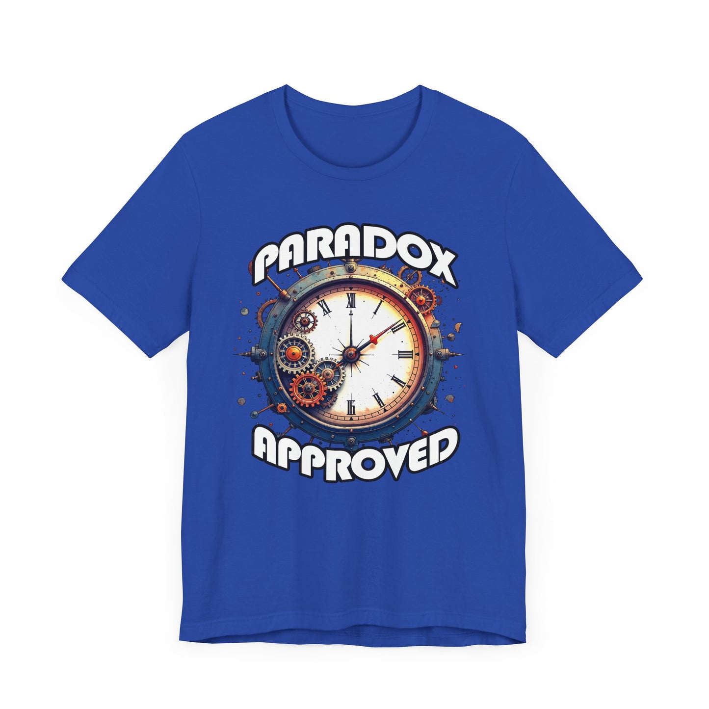 Paradox Approved Tee, Sci-Fi Logic Shirt, Time Travel Irony Tee, Time Theory Graphic Top, Timeline Twister Gift
