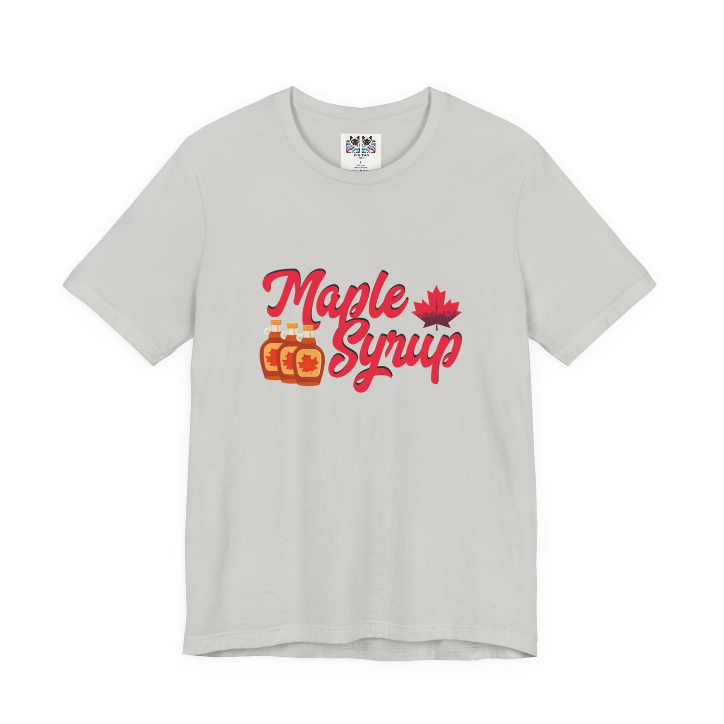 Maple Syrup Breakfast Lovers Tshirt – Waffles, Pancakes & Yogurt