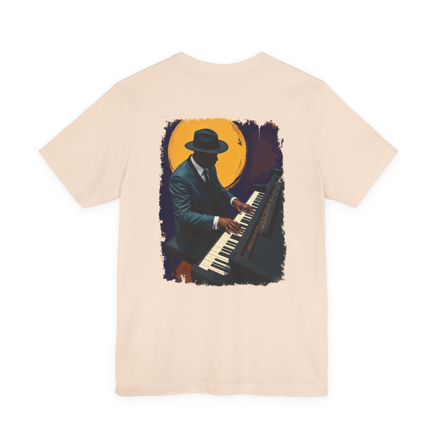 Grand Piano Keys of the Heart T-Shirt – Musician Artistic Graphic