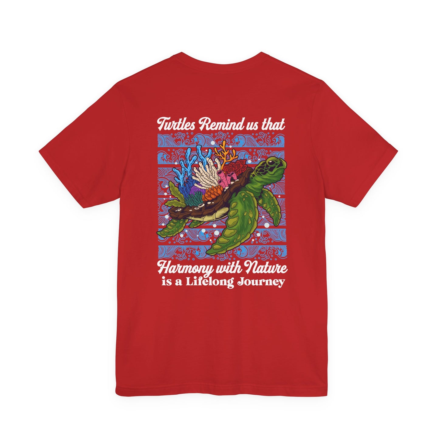 Harmony with Nature Turtle Tshirt – A Lifelong Journey