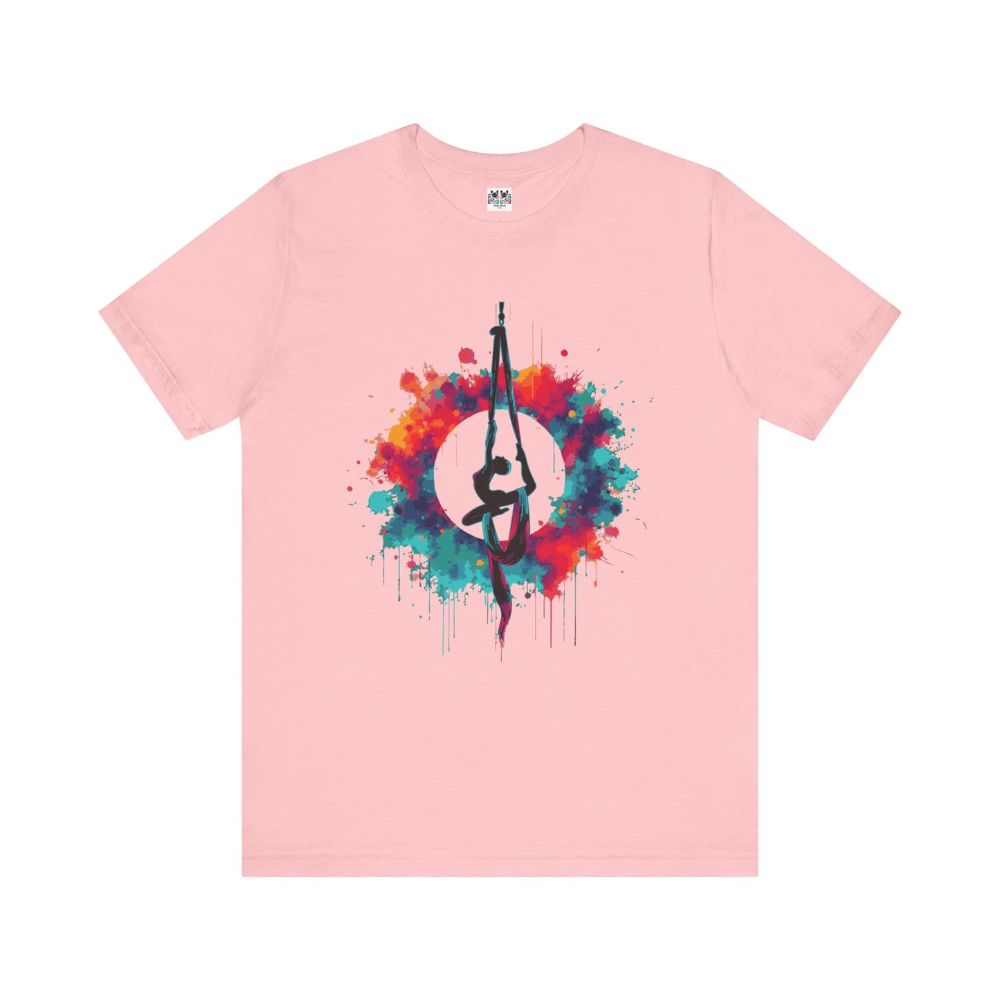 Aerialist Colorsplash Aerial Yoga Artistic Movement T-Shirt