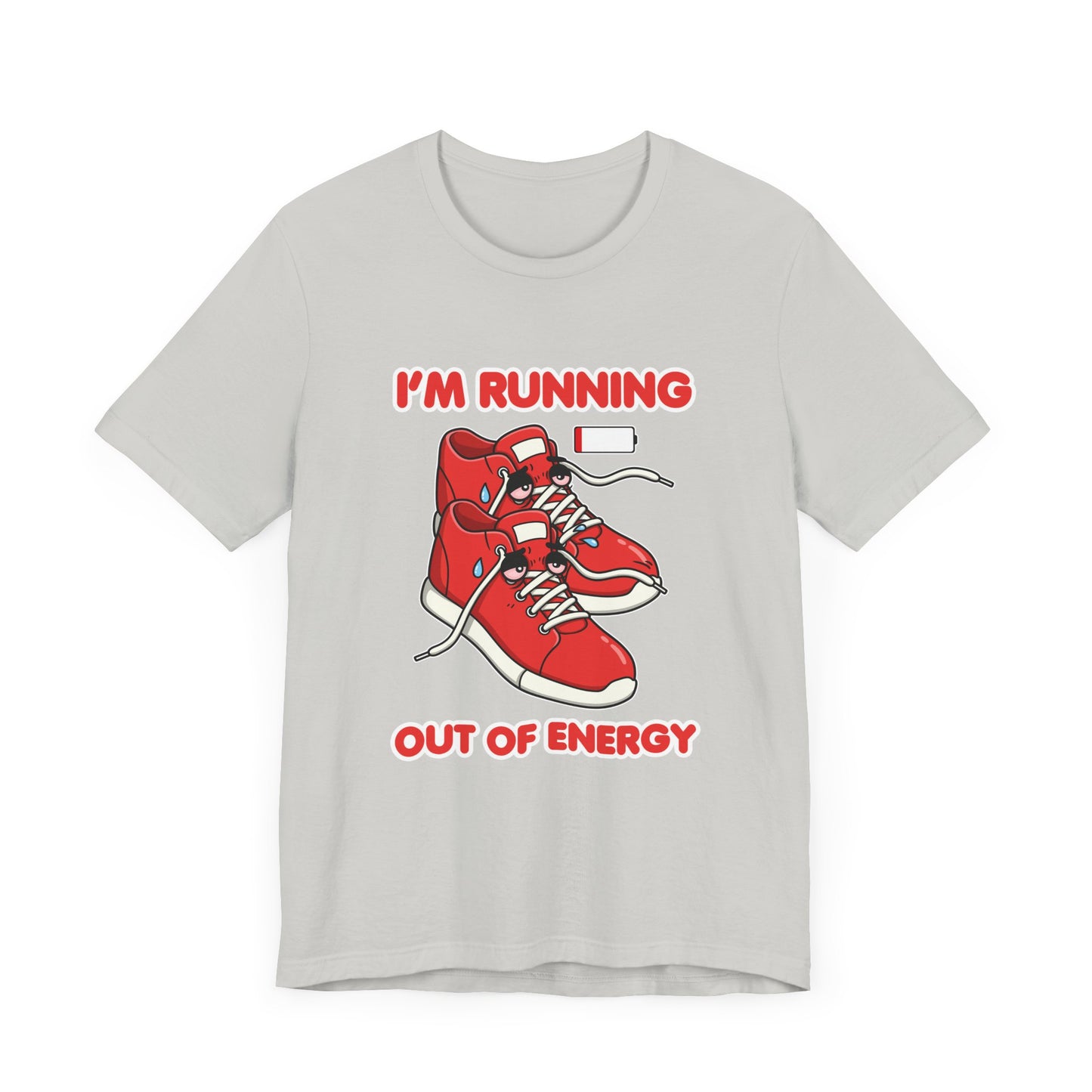 The Only Thing I Run Is Out of Patience Tee, Lazy Humor Shirt, Anti Fitness Graphic Tee, Sarcastic Energy Gift, No Cardio Top