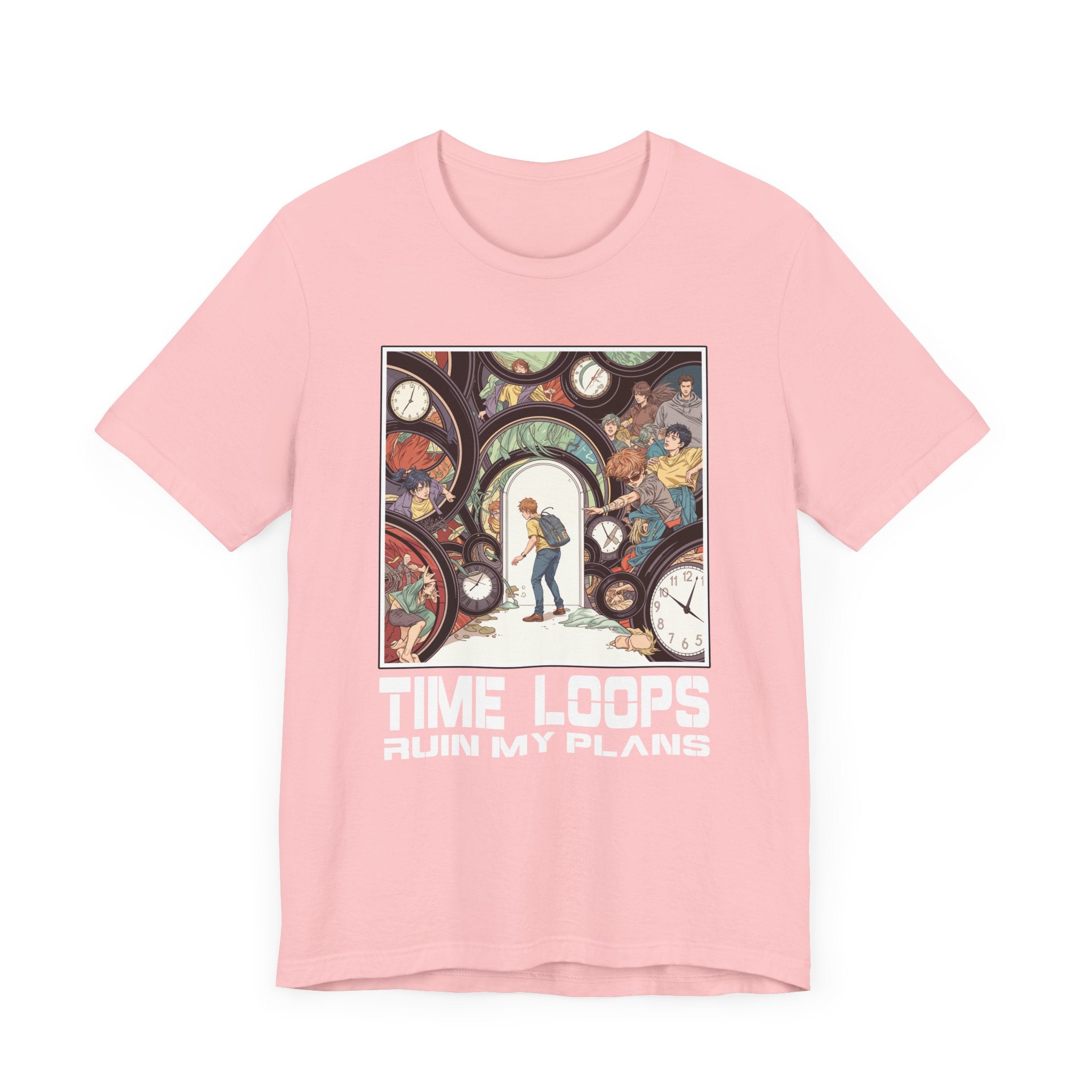 Time Loops Ruin My Plans Tee, Sci-Fi Humor Shirt, Time Travel Frustration Top, Alternate Reality Graphic Tee, Paradox Gift
