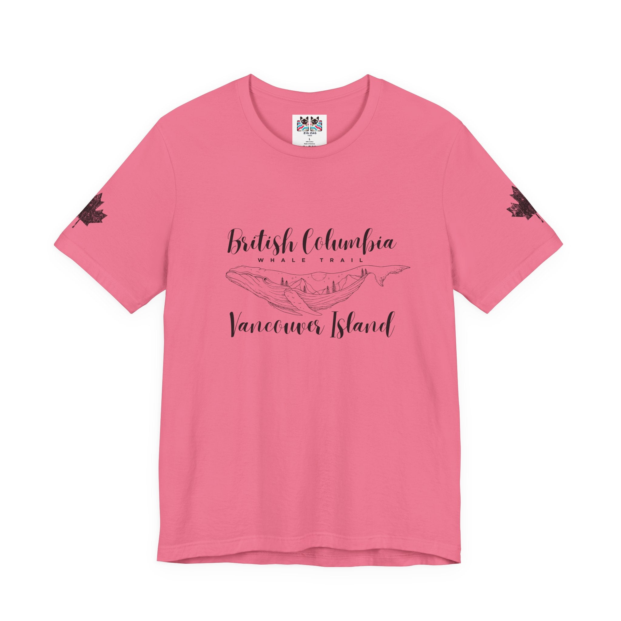 British Columbia Whale Trail Vancouver Island Canada T-Shirt